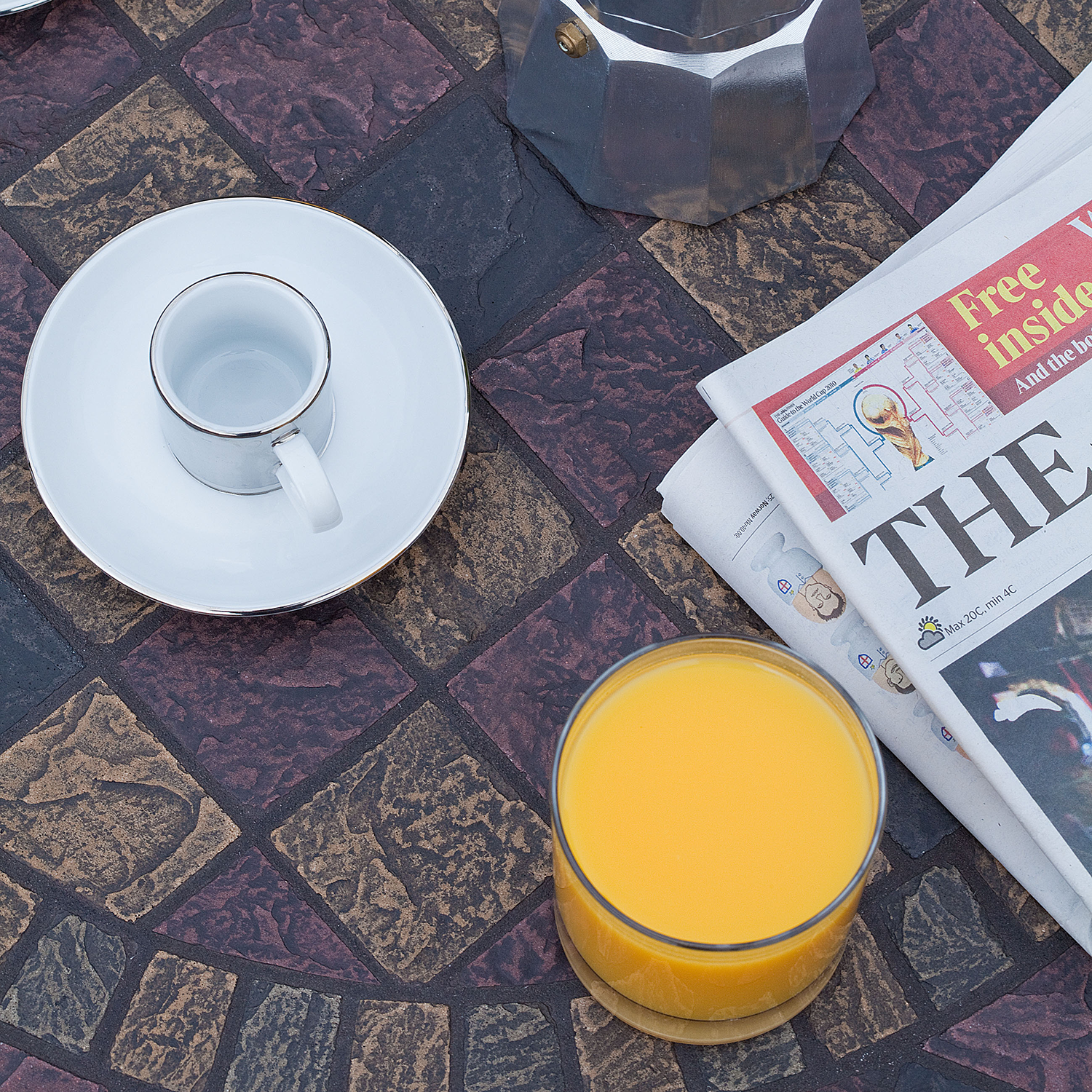 What is the best way to protect outdoor furniture from the sun?