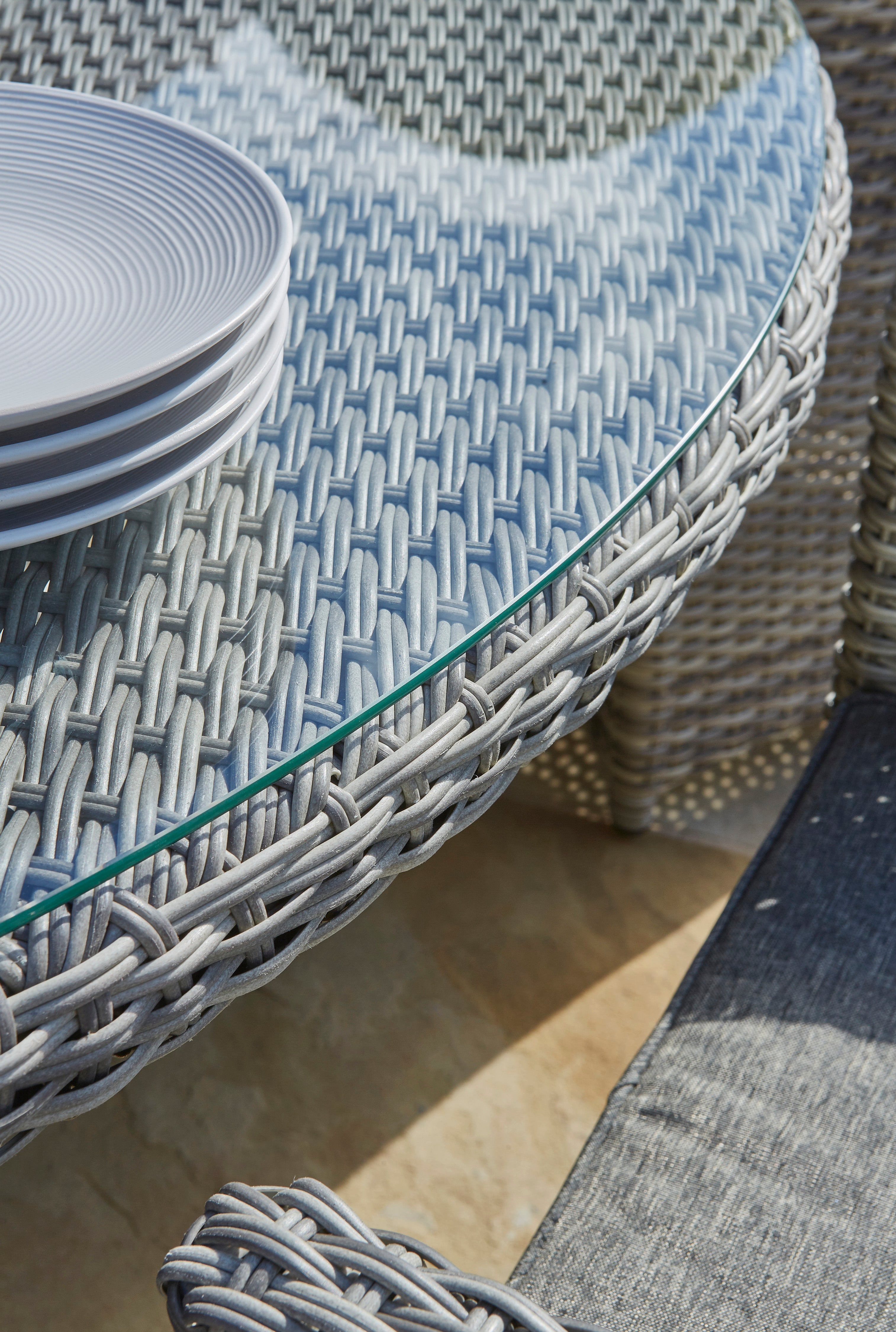 Norfolk Leisure Burnham XL Two Seater Weave Bistro Set