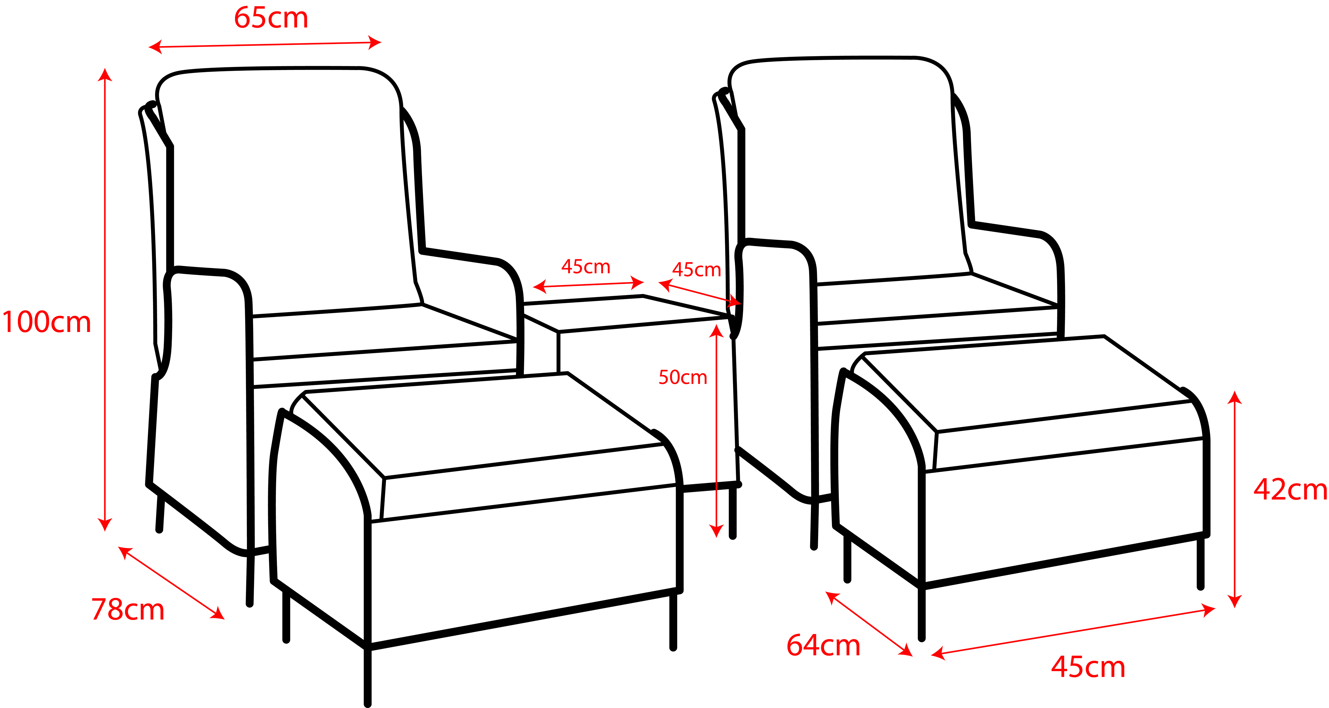 Norfolk Leisure Wroxham Relax Set