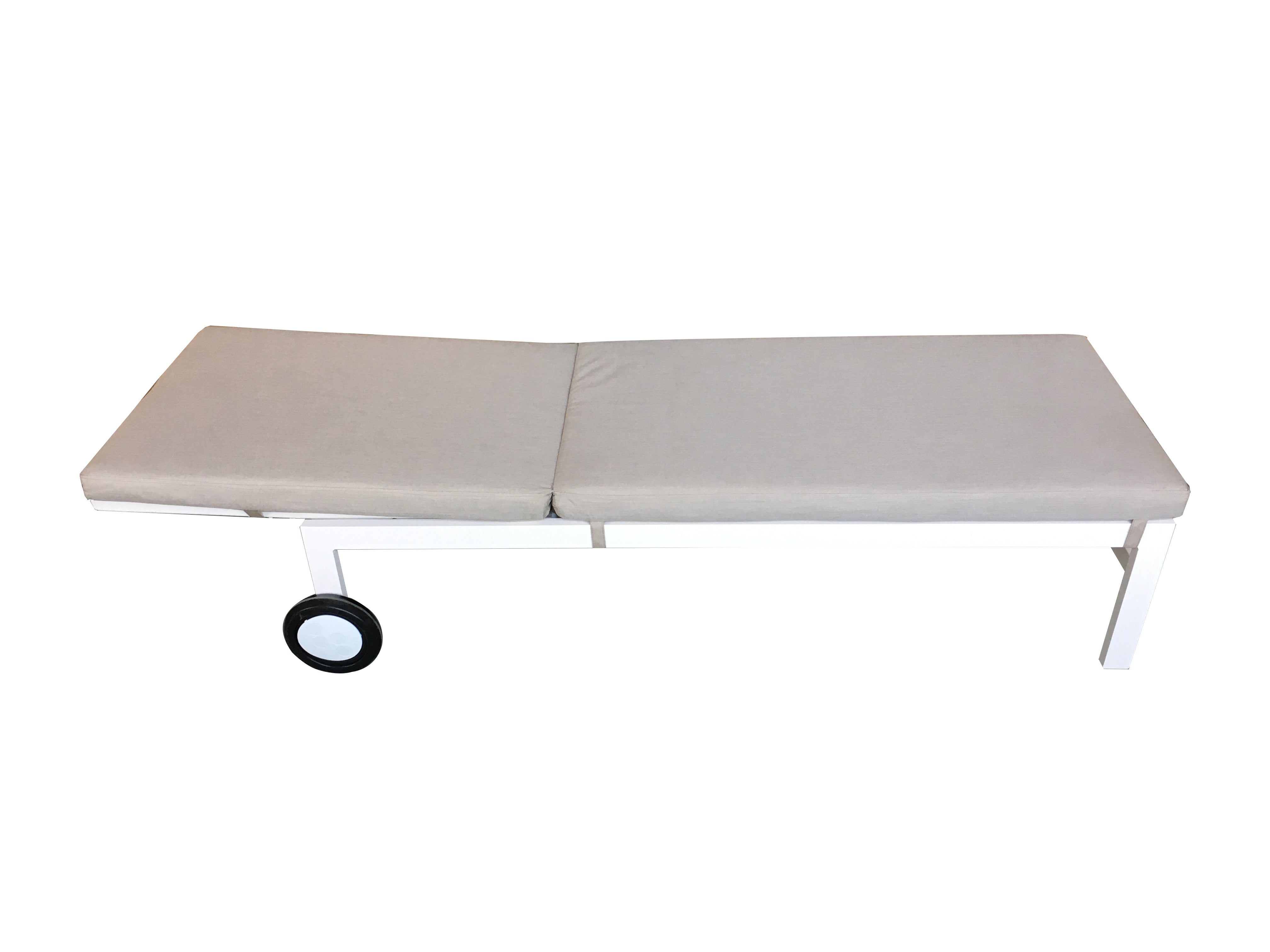 Norfolk Leisure Titchwell Lounger - White