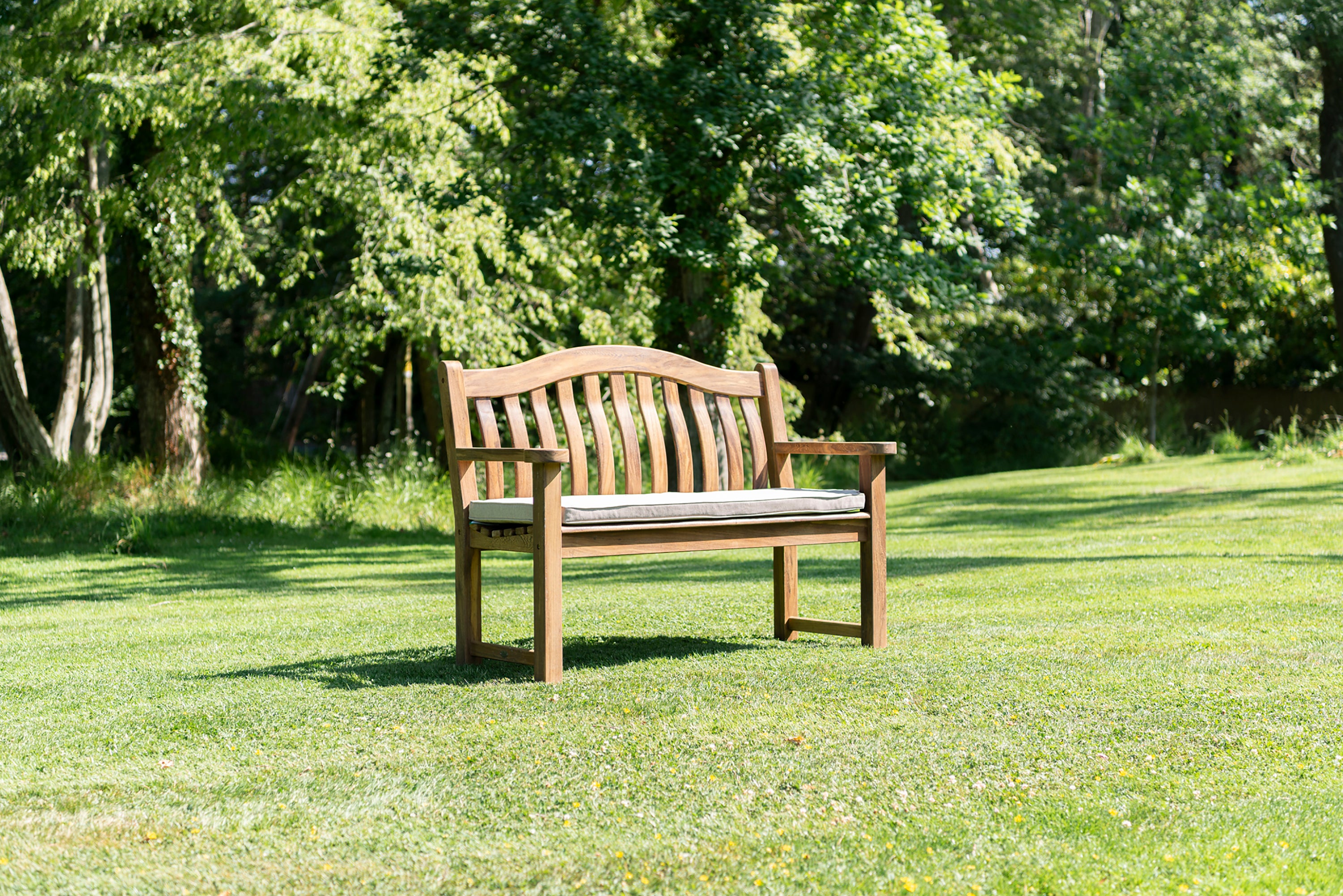 Alexander Rose 4ft Albany Turnberry 2 Seater Garden Bench - Crafted for Comfort and Longevity