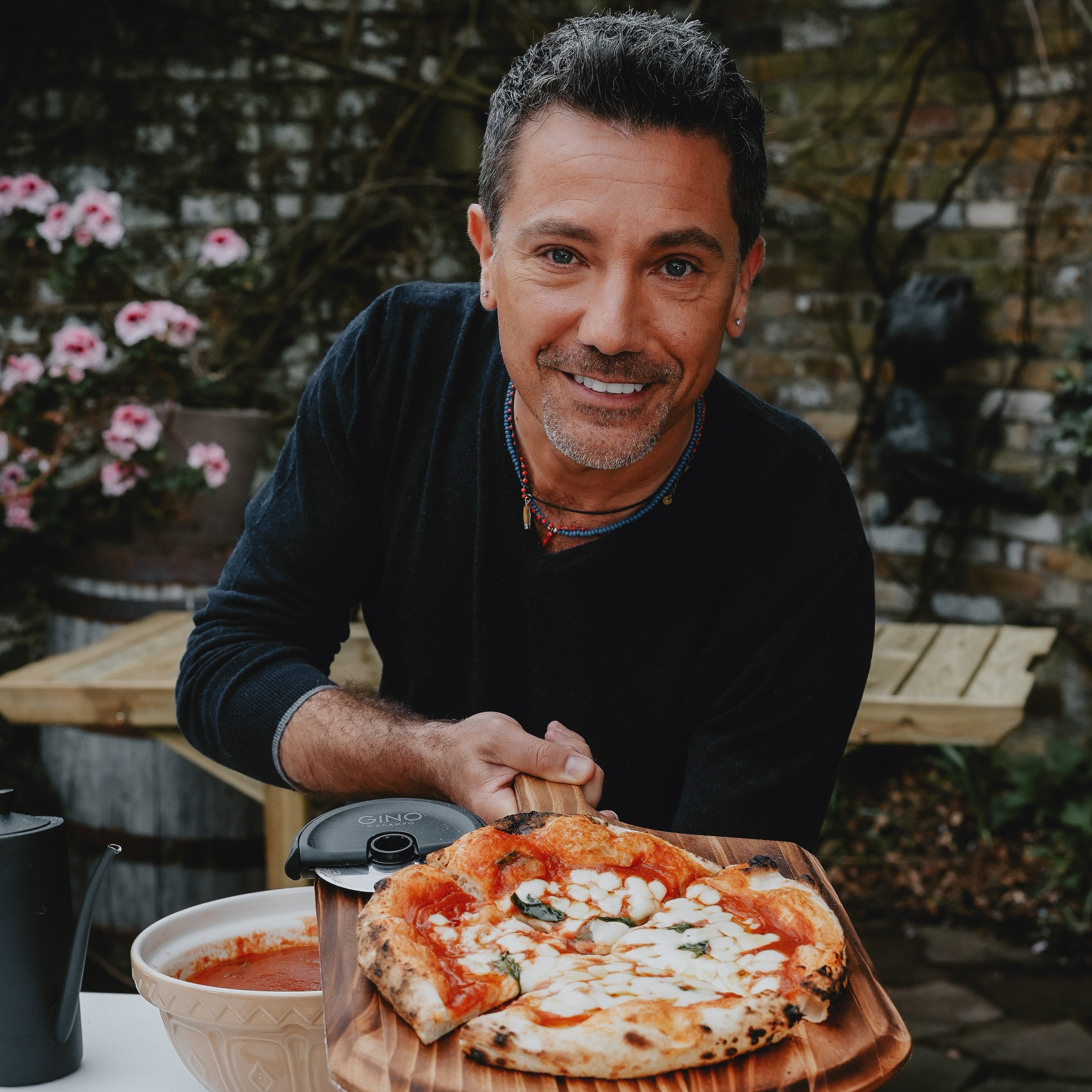 Gino D'Acampo Modena - 14" Gas Fired Pizza Oven