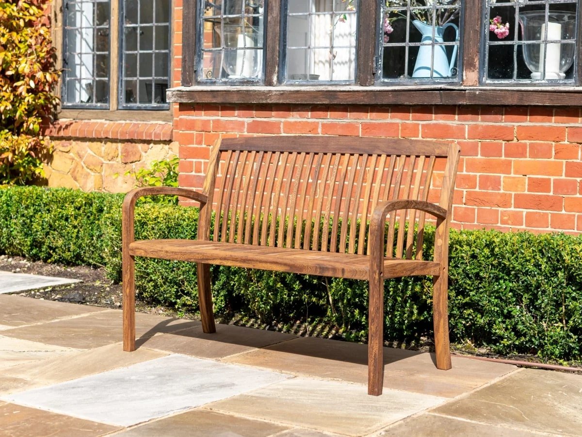 Alexander Rose Bolney Dark Acacia 4ft Bench 2.jpg