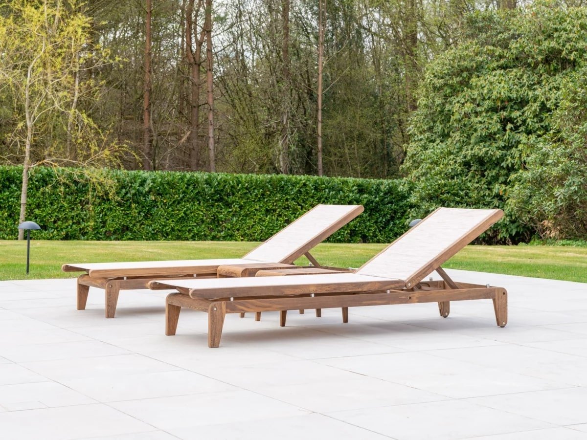 Alexander Rose Bolney Dark Acacia Adjustable Sling Sunbed 2.jpg