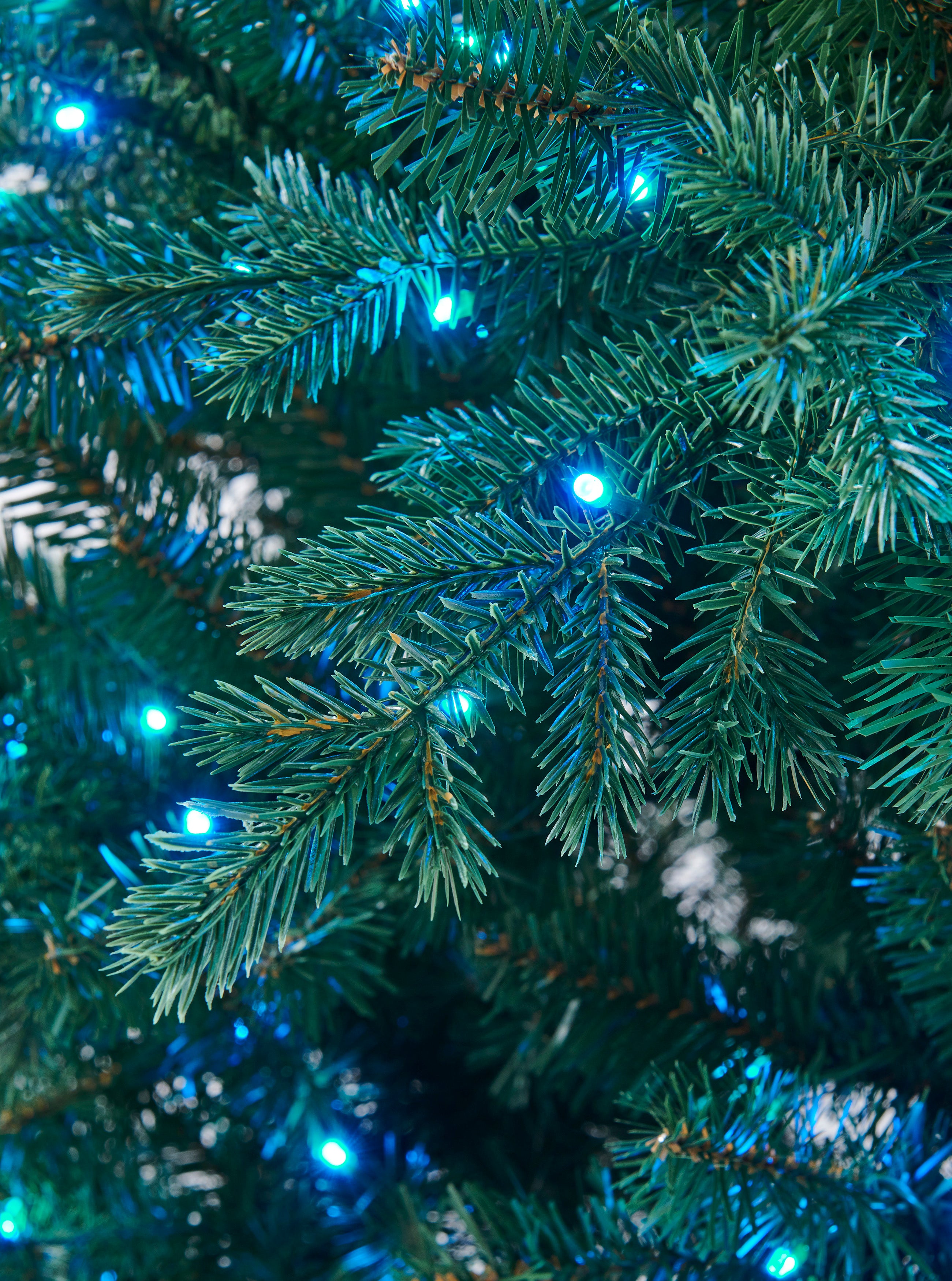 Bosk 6.5ft Anderwood Pine Artificial Christmas Tree with 350 RGB Digital LED Lights