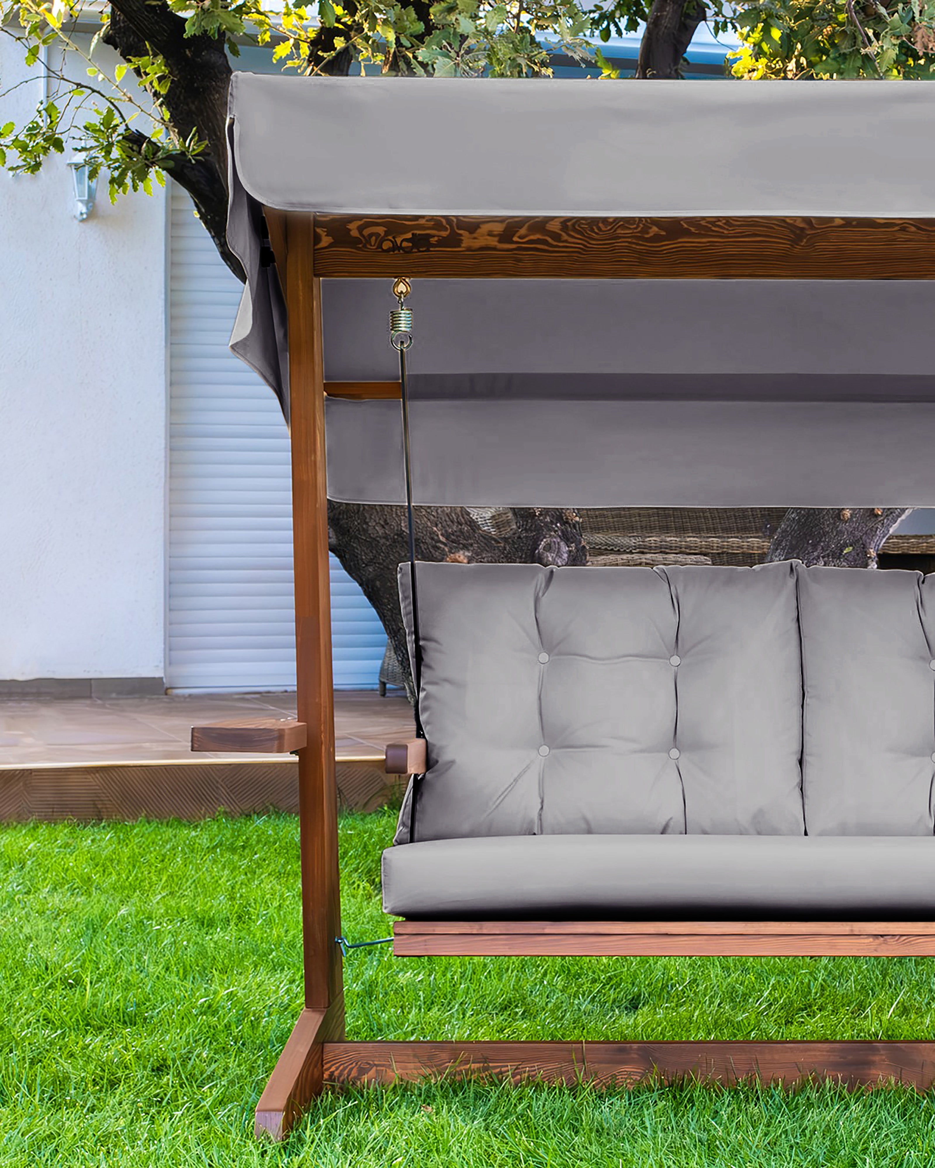 Norfolk Leisure Brestwick 2400 Three Seater Swing Seat with Cushions