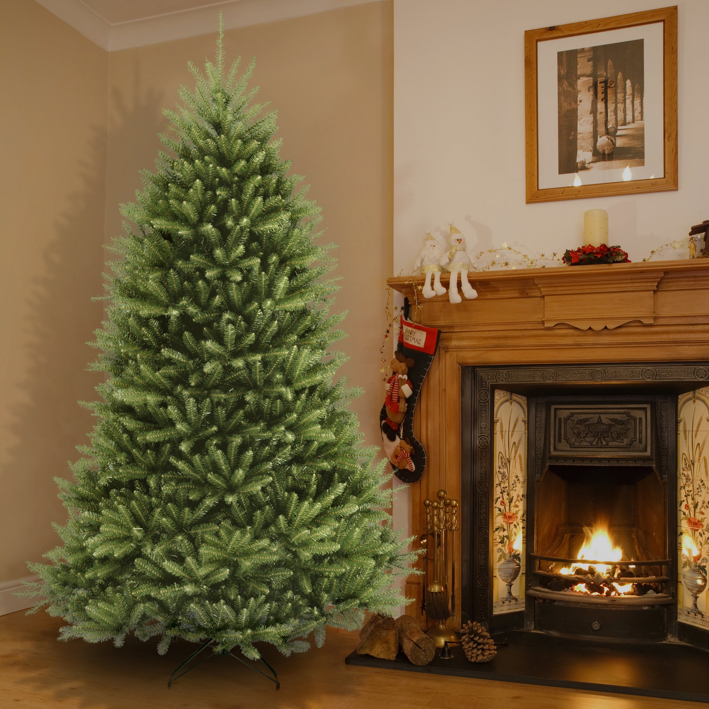National Tree 9ft Dunhill Fir Artificial Christmas Tree