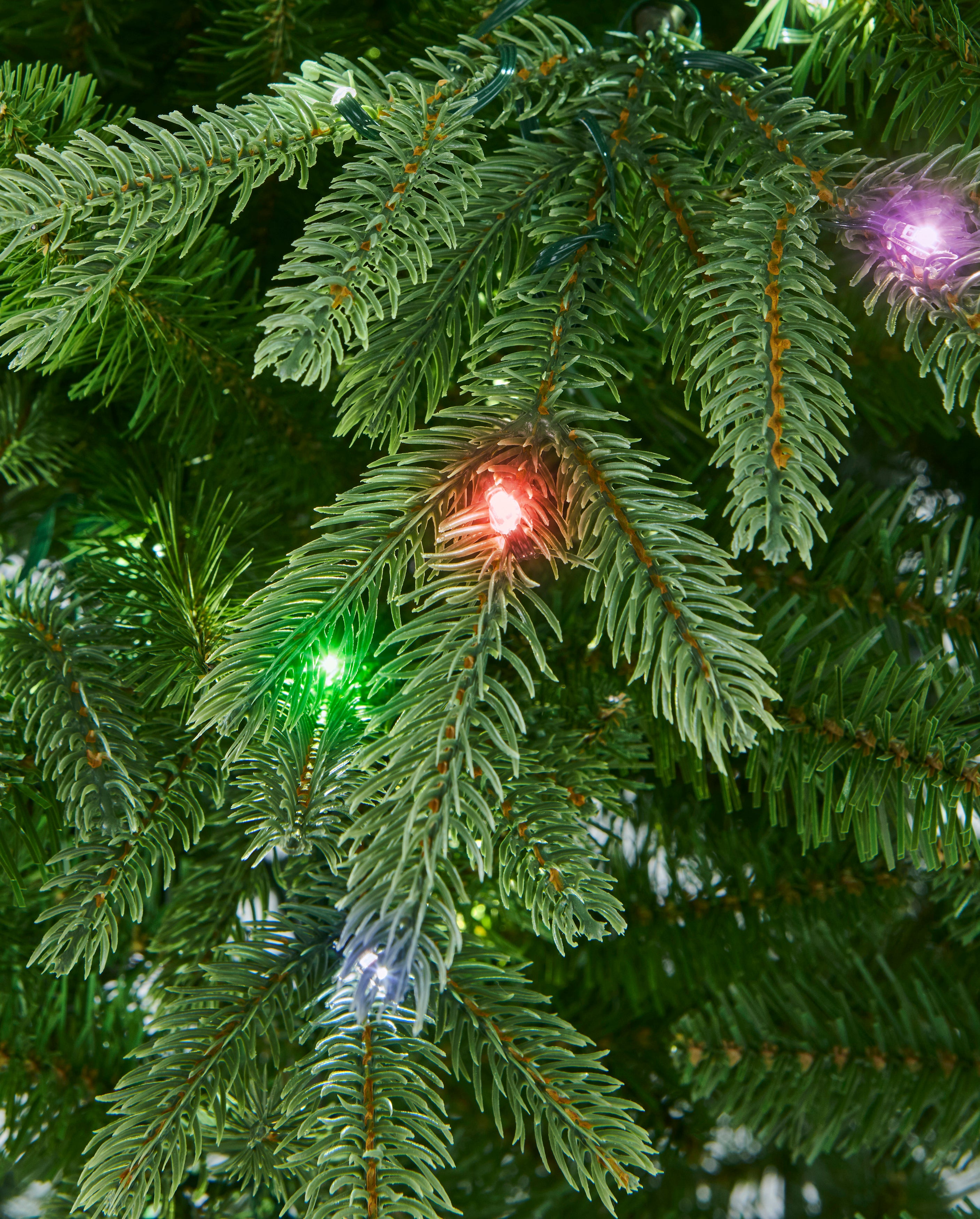 Bosk Pre Lit Florence Fir Realistic Tips Artificial Christmas Tree with LED Lights