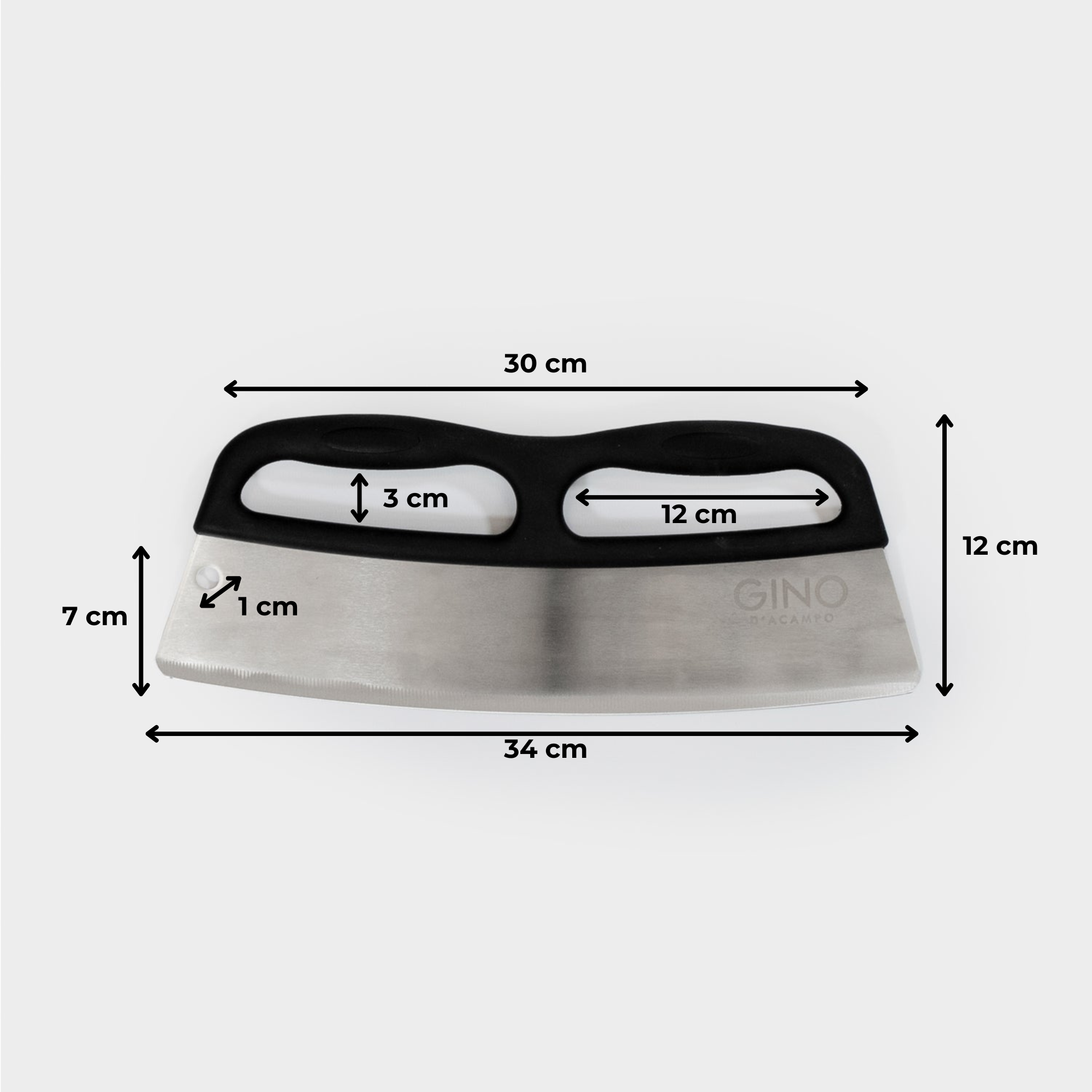 Rocker Style Pizza Cutter