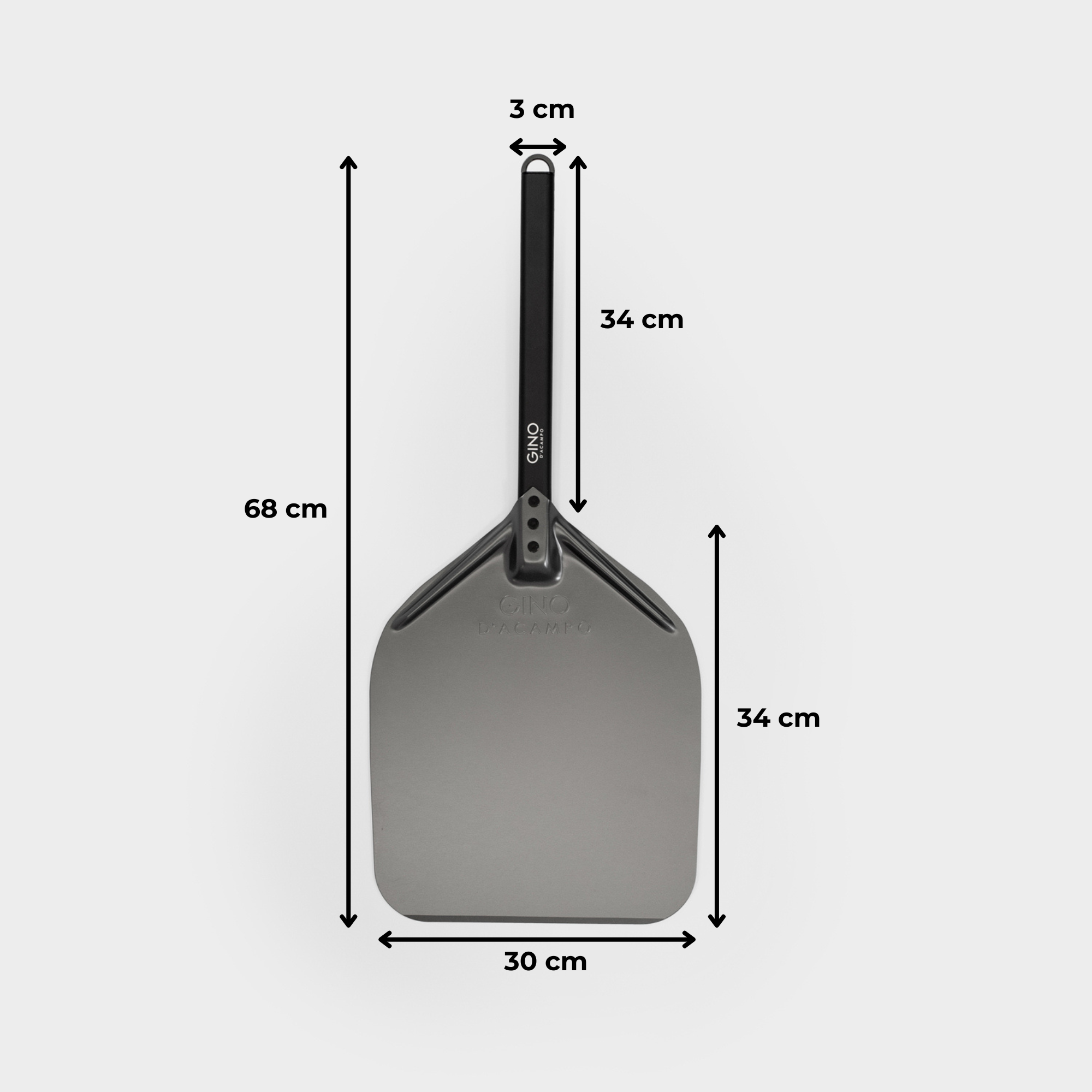 12'' Smooth Pizza Peel
