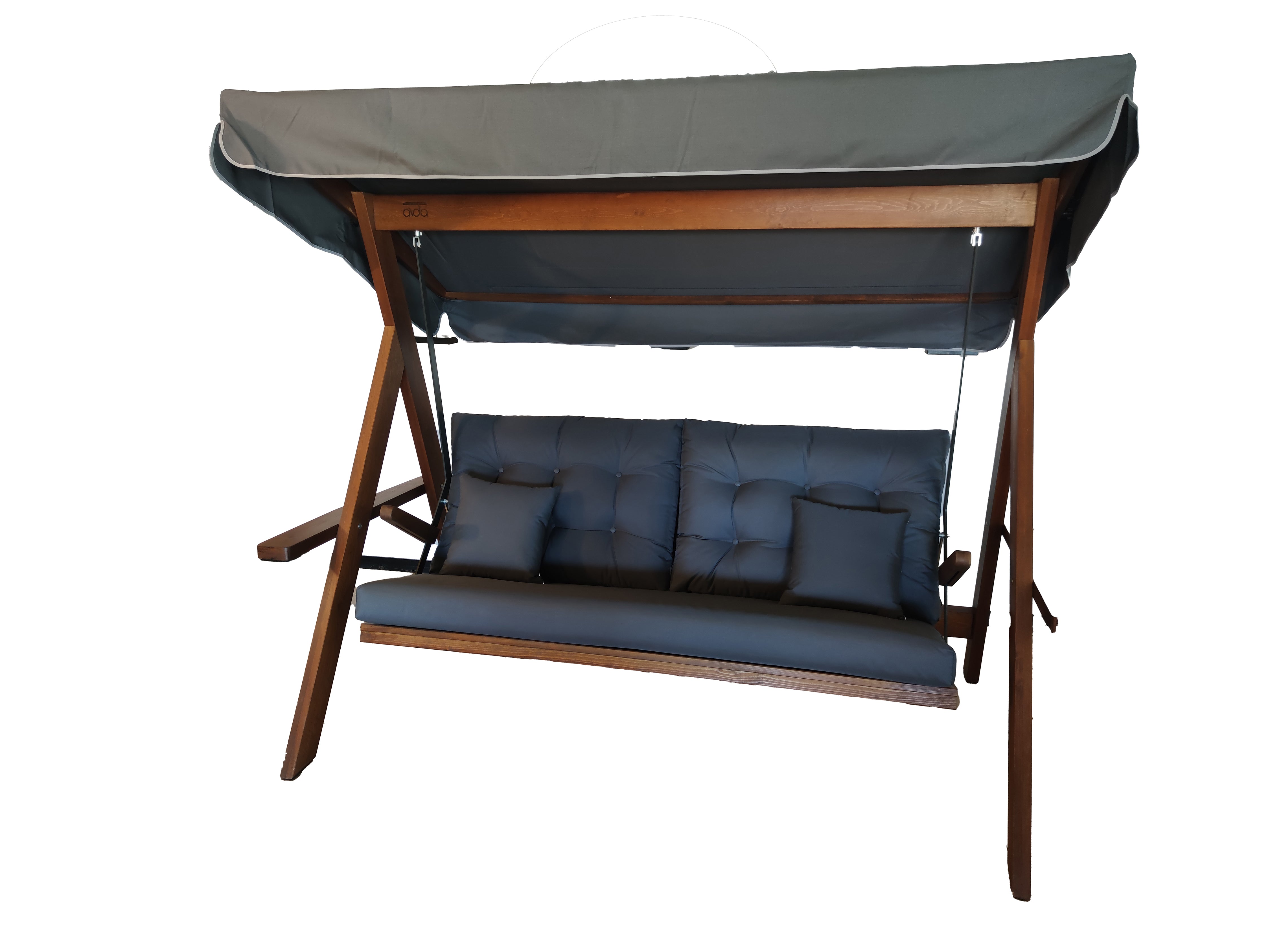 Norfolk Leisure Appleton 2400 Wooden Swing Seat with Canopy