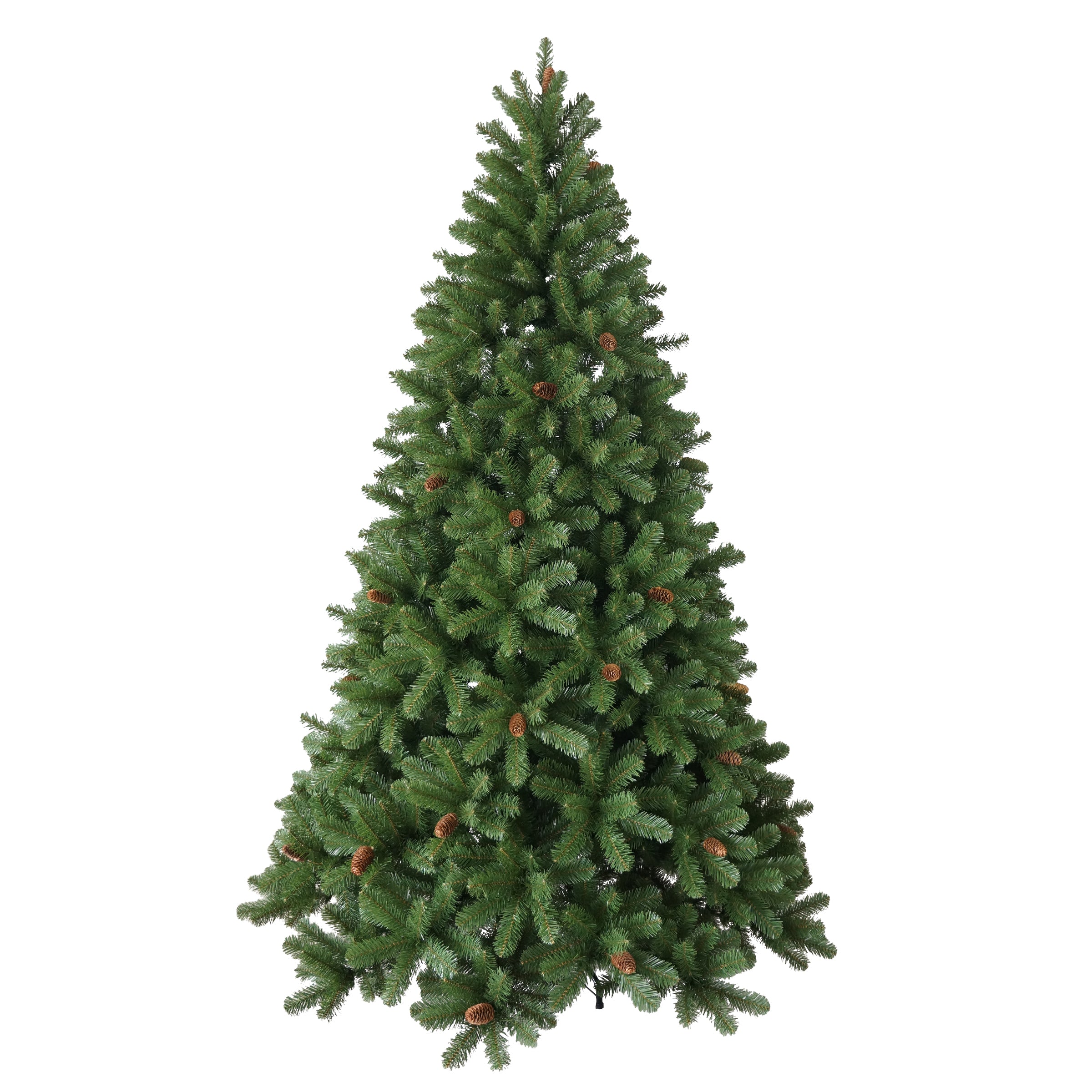 National Tree 7ft Linwood Artificial Christmas Tree with Cones
