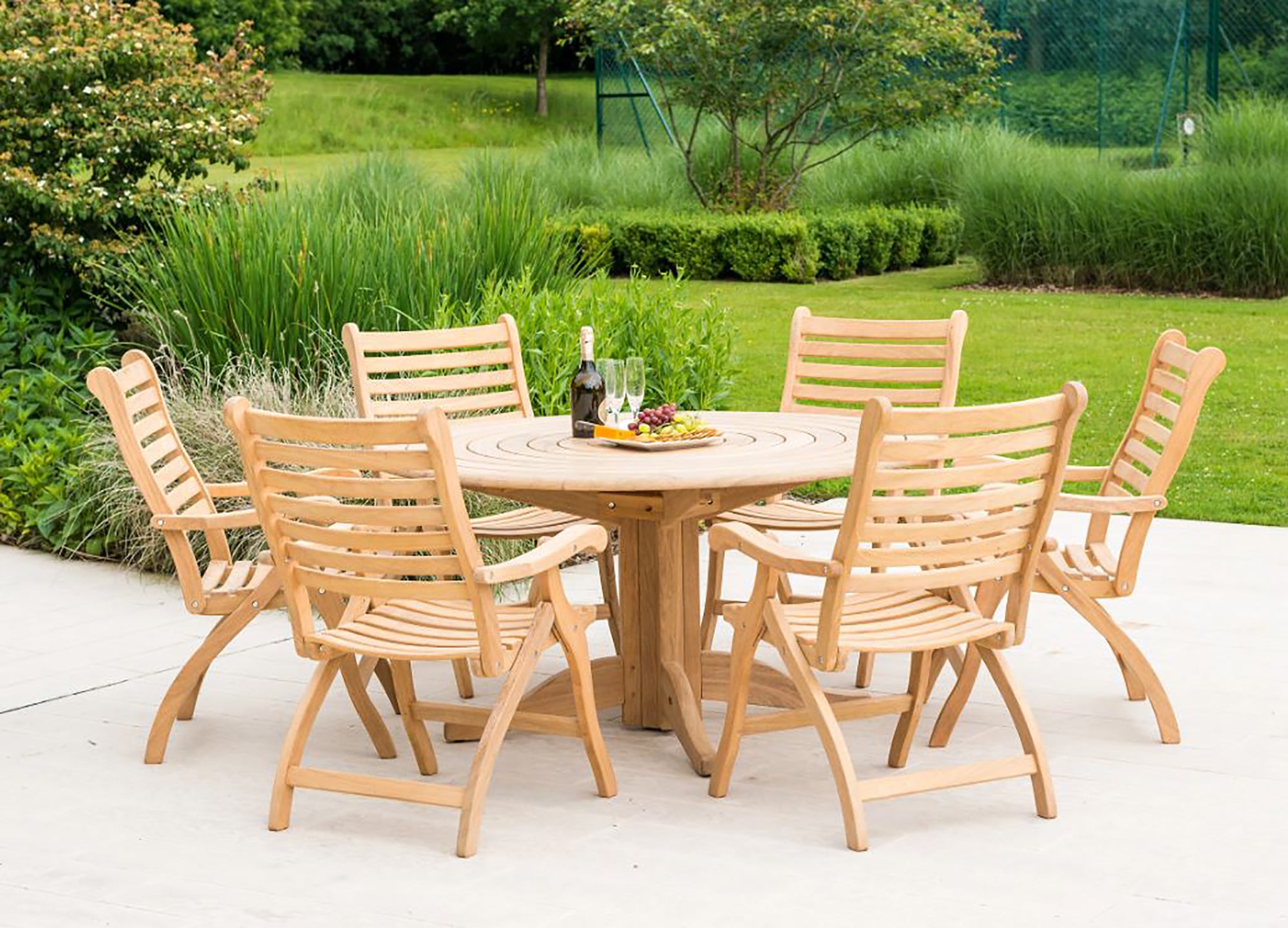 Alexander Rose Roble Bengal Folding Armchair