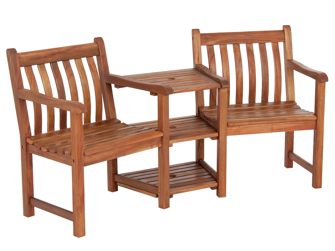 Alexander Rose Oiled Cornis Companion Love Seat - A Luxurious Seating Option for Two