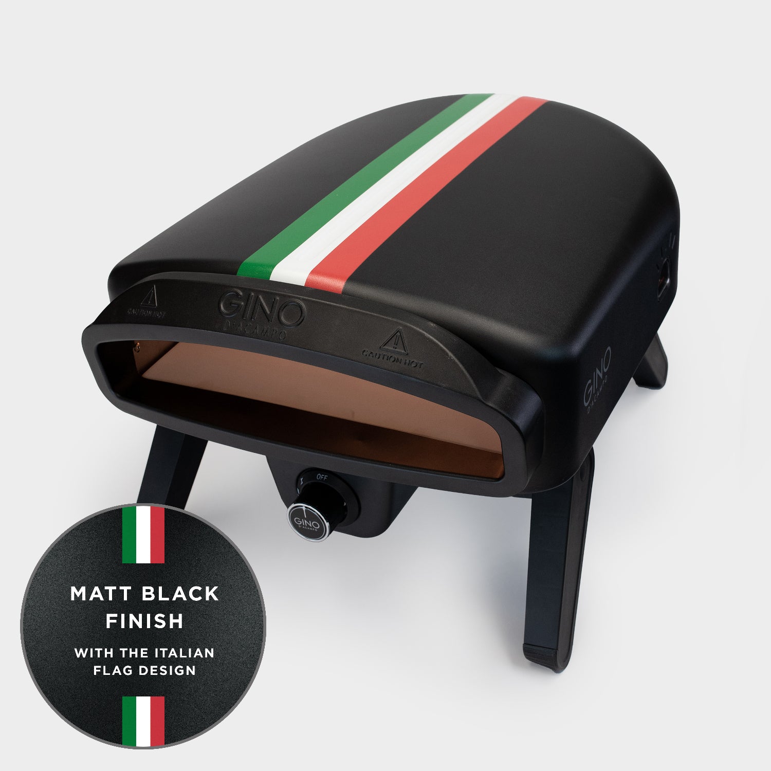 Gino D'Acampo Modena - 14" Gas Fired Pizza Oven