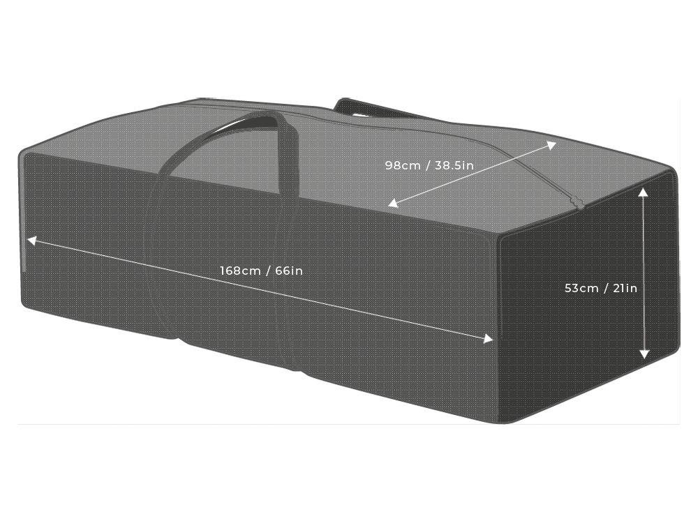 Clearspell Premium Large Cushion Bag 168cm x 98cm x 53cm