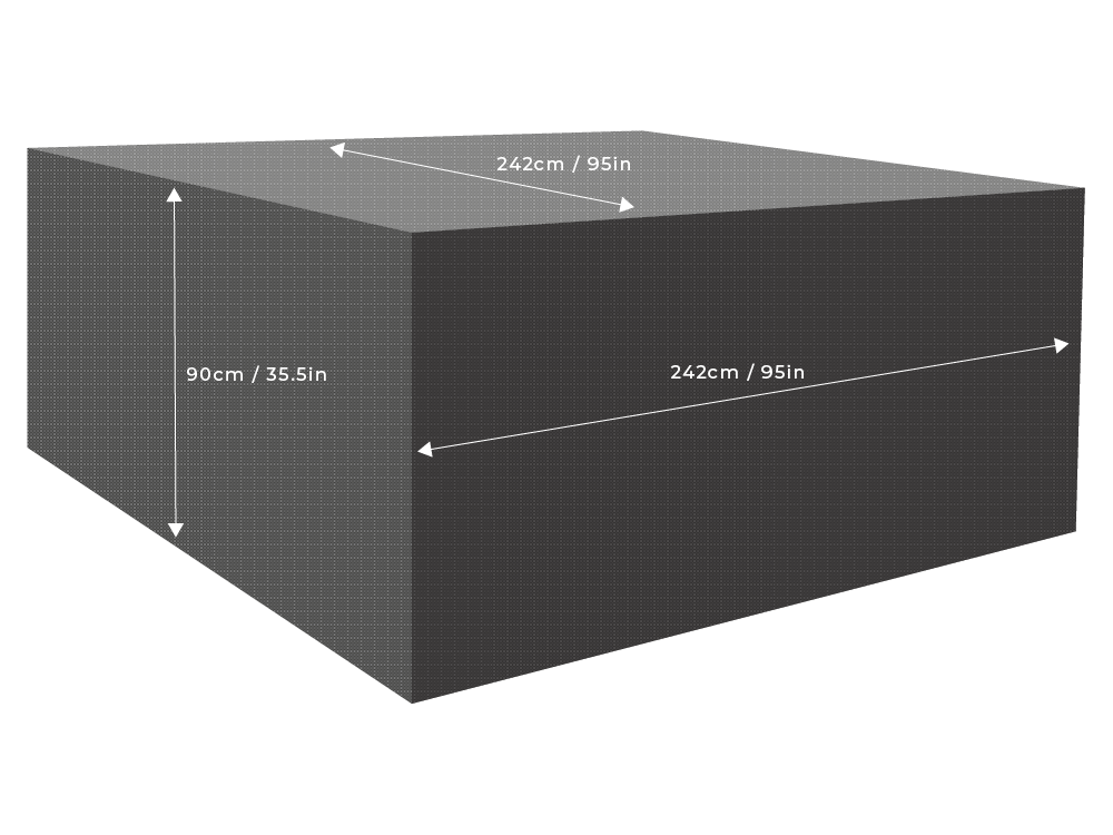 Clearspell Square Garden Furniture Set Cover 242cm x 242cm