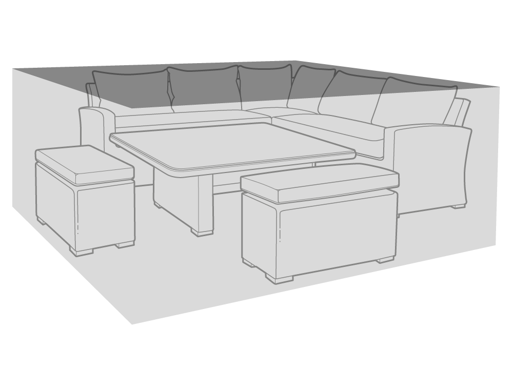 Clearspell Square Garden Furniture Set Cover 242cm x 242cm
