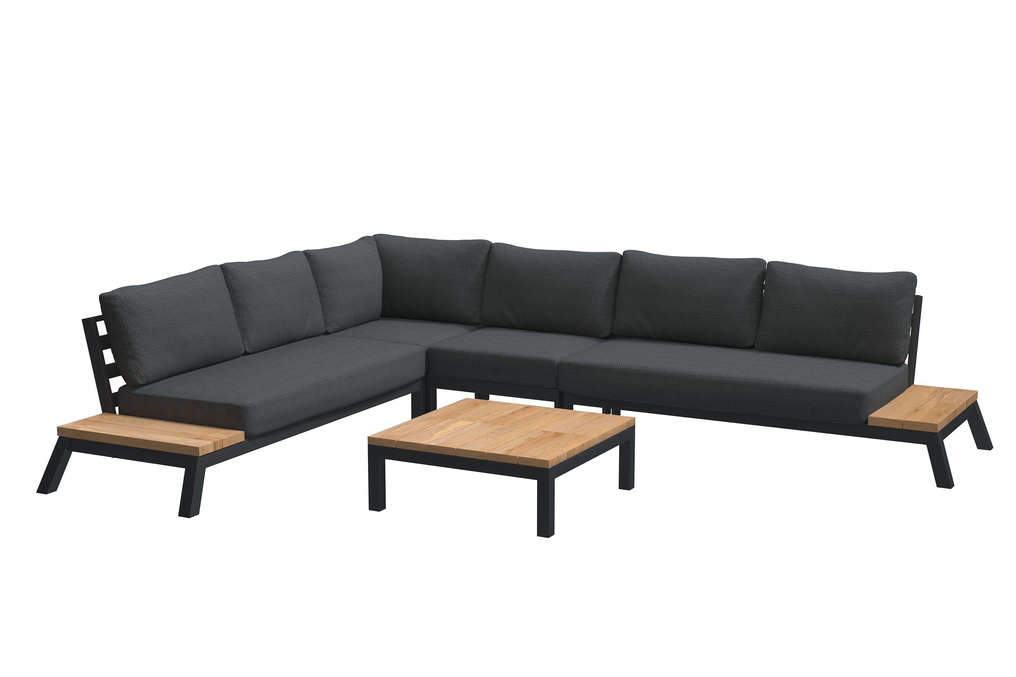 4 Seasons Outdoor Empire Large Corner Group with 90cm Coffee Table