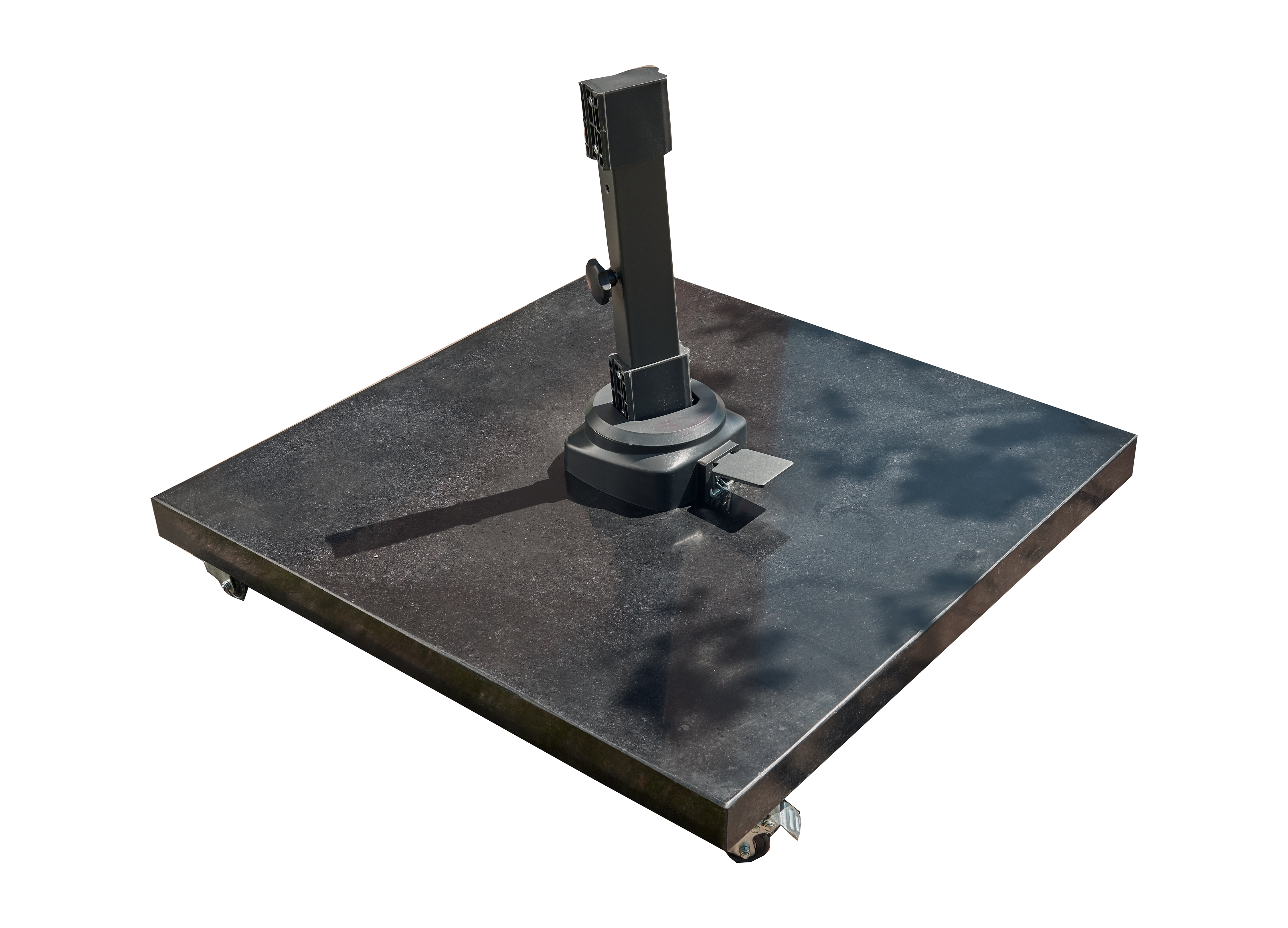 Norfolk Leisure Royce 90kg Granite Parasol Base with Wheels