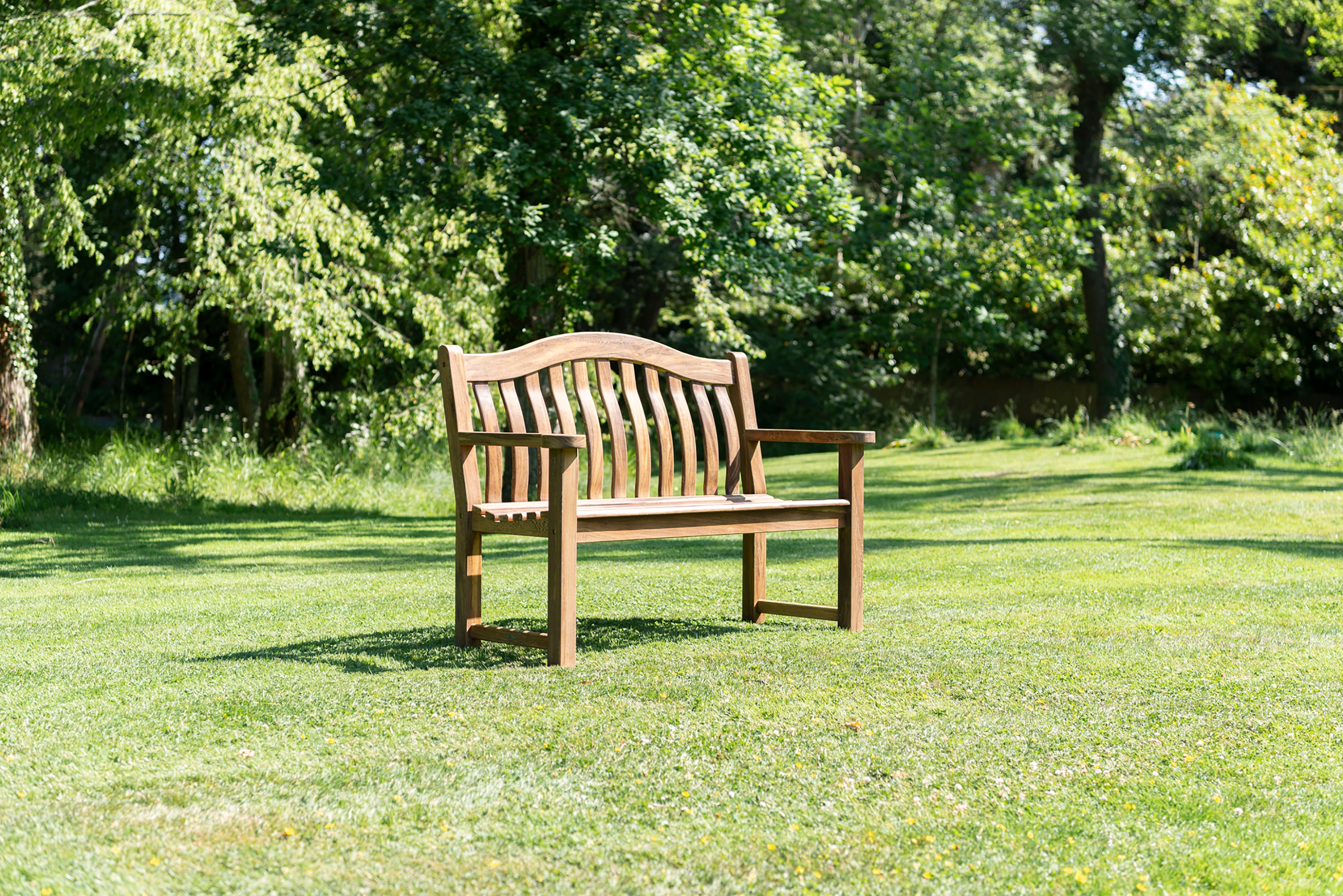 Alexander Rose 4ft Albany Turnberry 2 Seater Garden Bench - Crafted for Comfort and Longevity