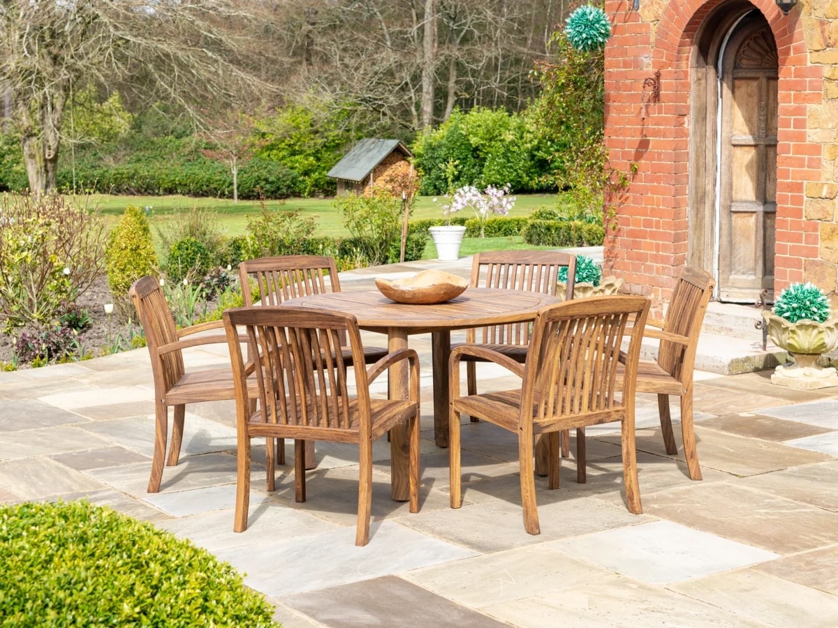 Alexander Rose Bolney Dark Acacia Round Table 1.3m 2_0.jpg