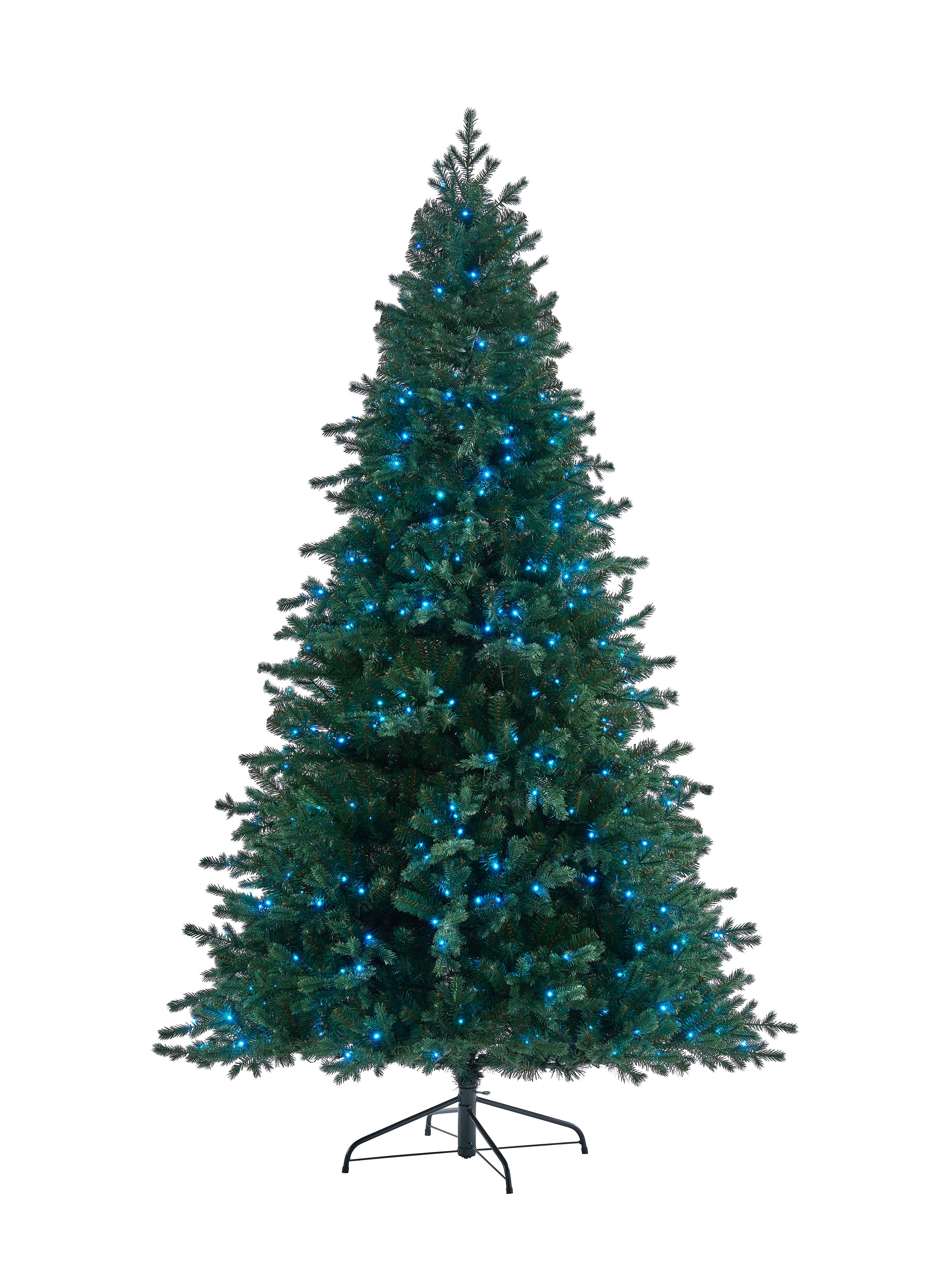 Bosk 6.5ft Anderwood Pine Artificial Christmas Tree with 350 RGB Digital LED Lights