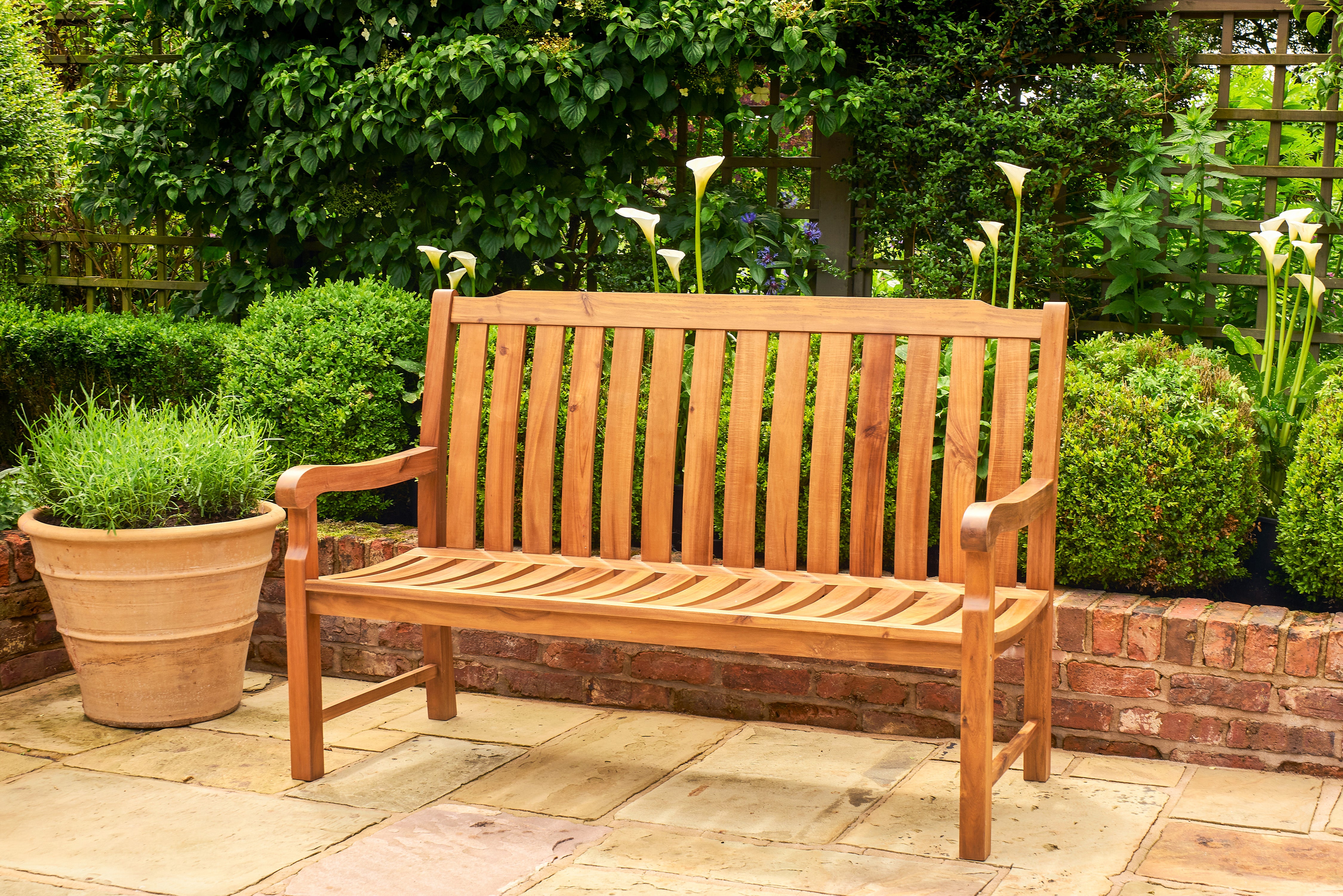 Norfolk Leisure Beeley 150cm Three Seater Bench