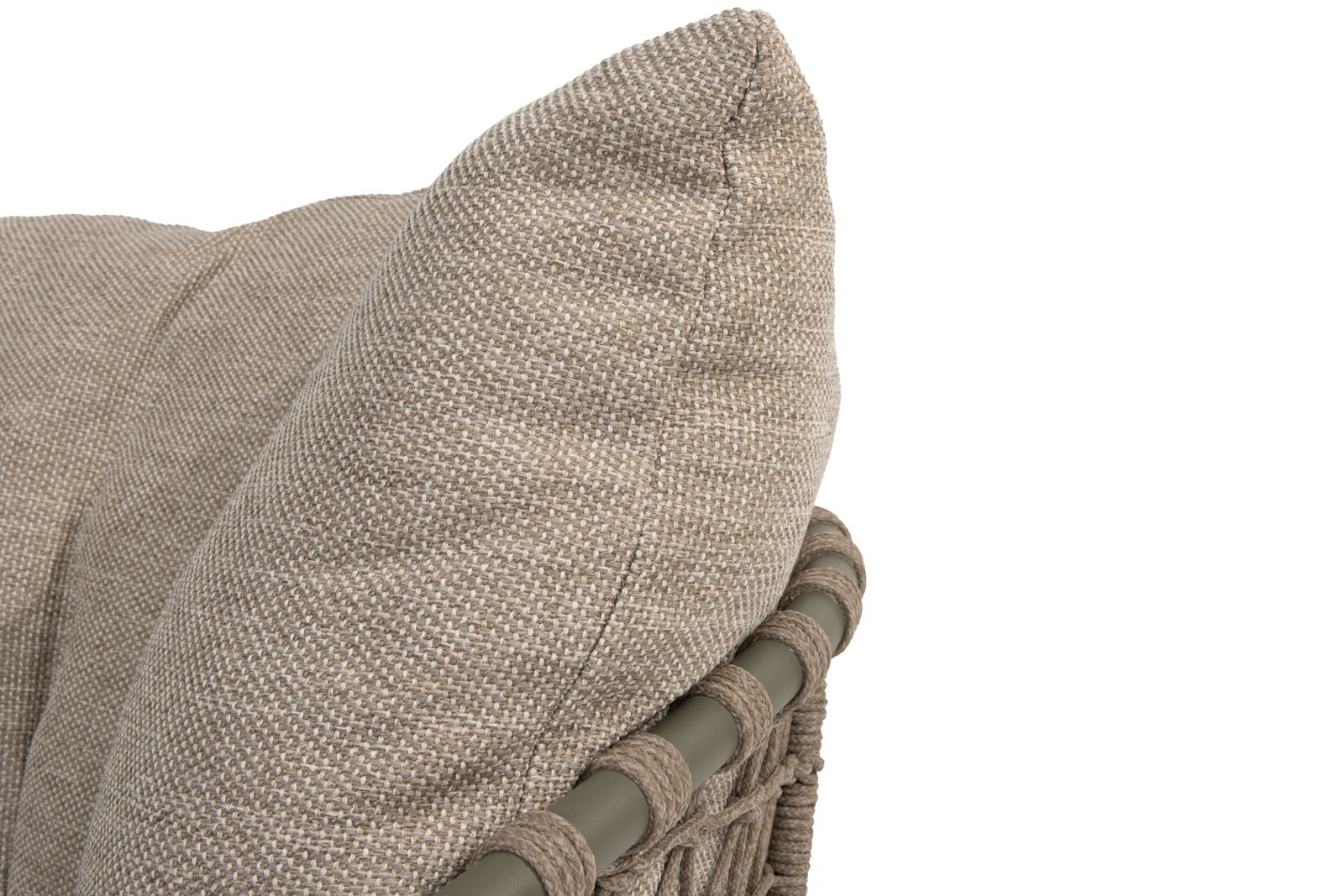 4 Seasons Outdoor Jura Lounge Set with Intricate Rope Design