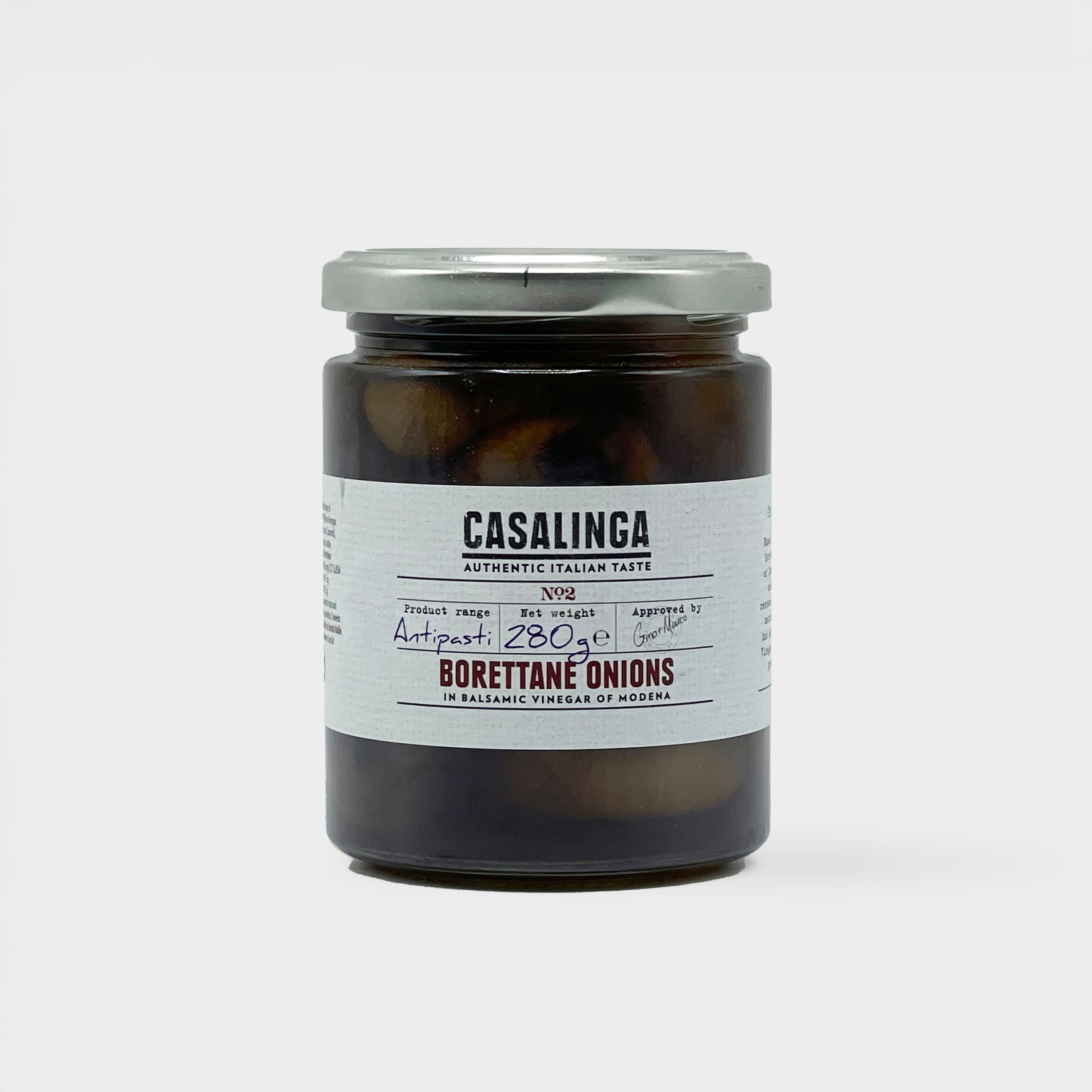 Borettane Onions in Balsamic Vinegar PGI 280g