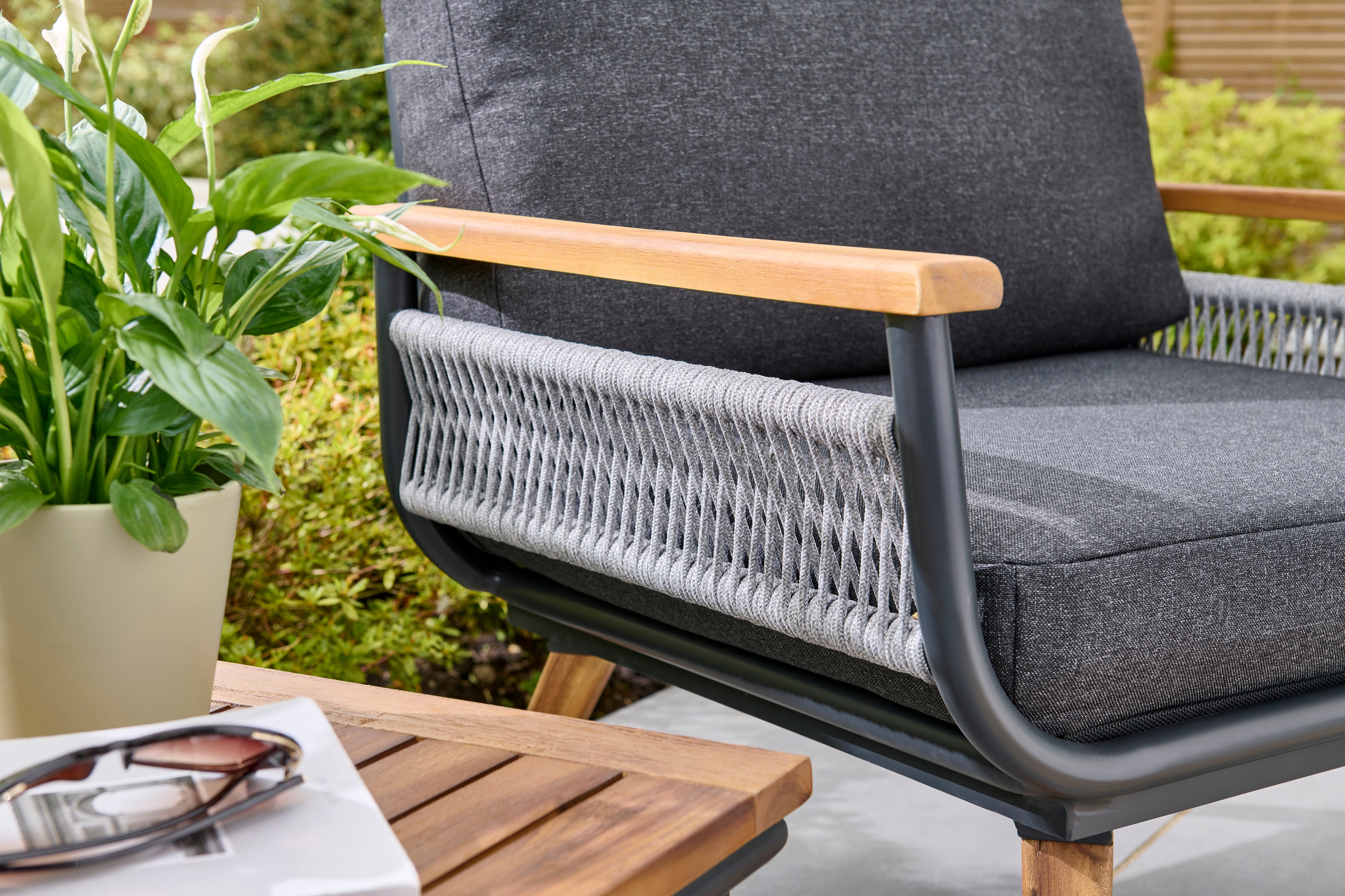 Norfolk Leisure Kimora Relax Bistro Set with Footstools