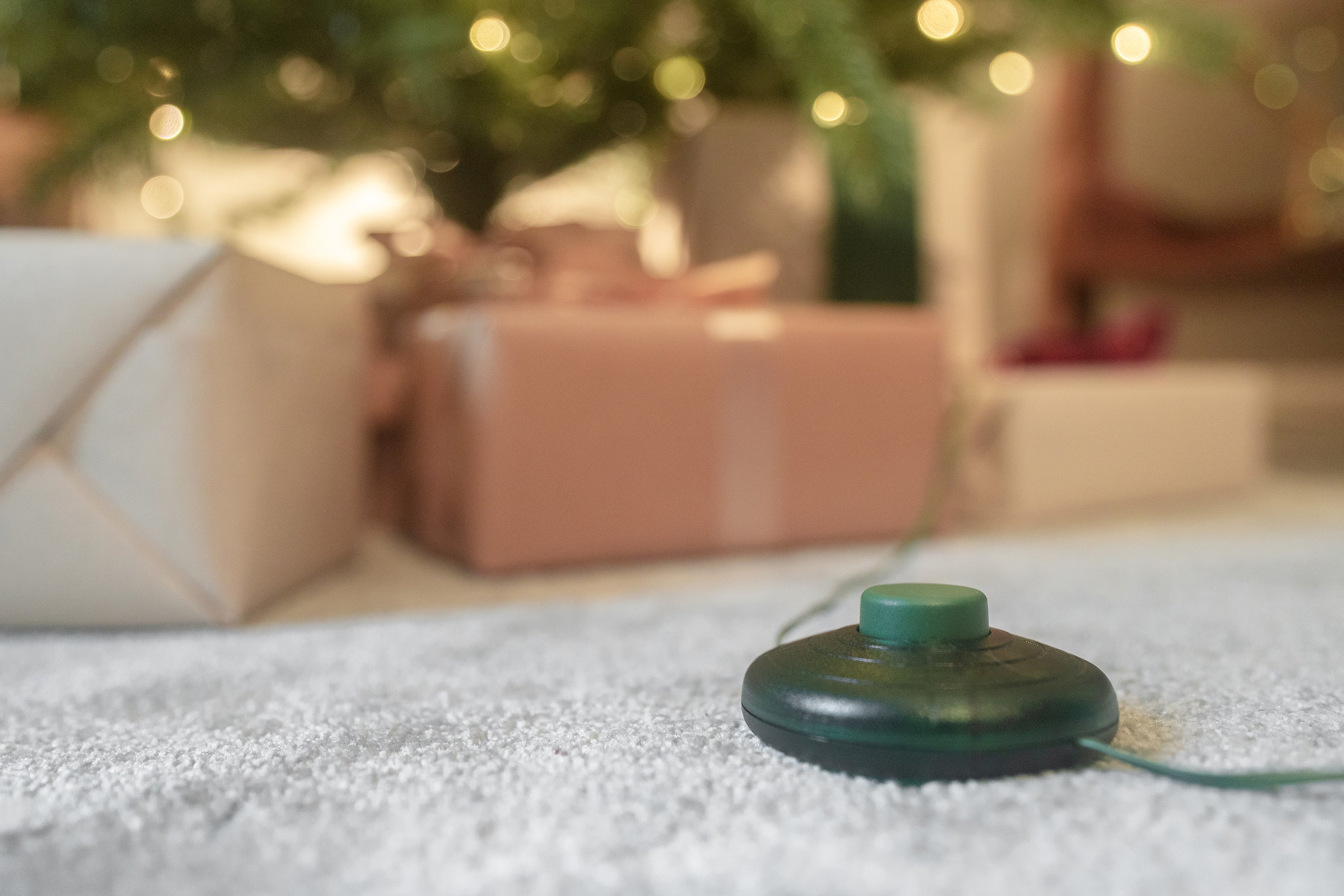 Bosk 6.5ft Pre-lit Lakeside Slim Artificial Christmas Tree with Warm White LED Lights