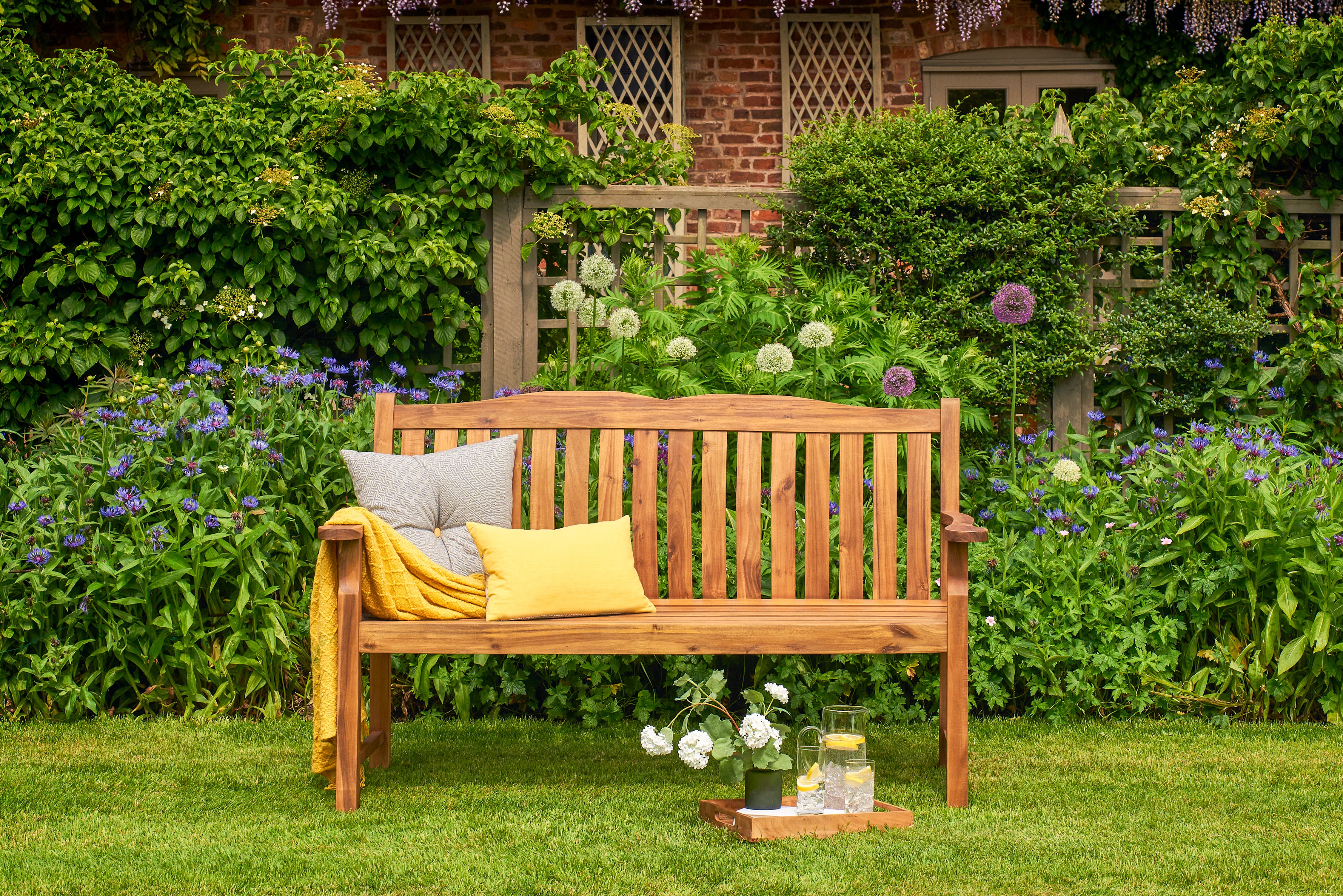 Norfolk Leisure Mayfield 150cm Three Seater Bench