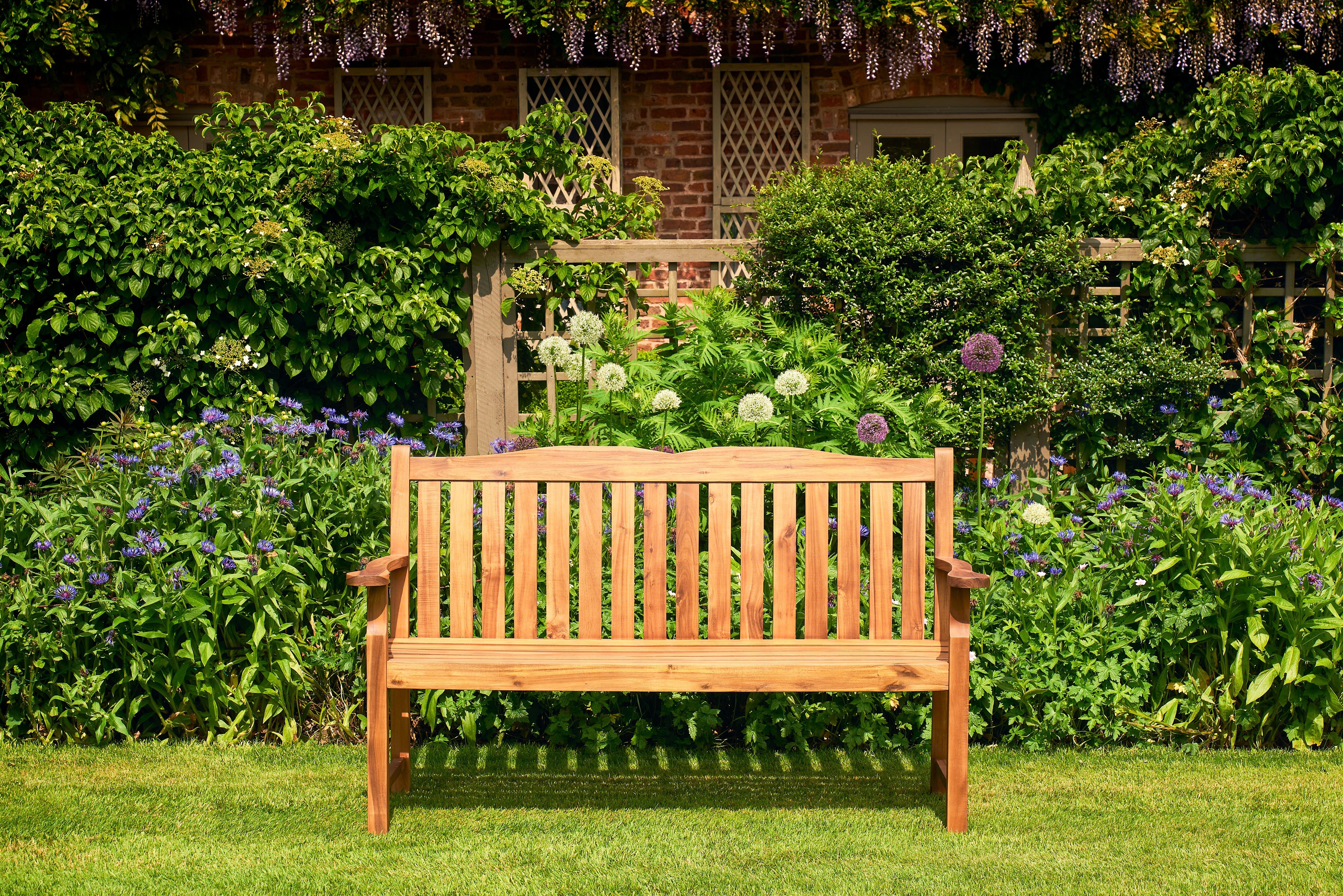 Norfolk Leisure Mayfield 150cm Three Seater Bench