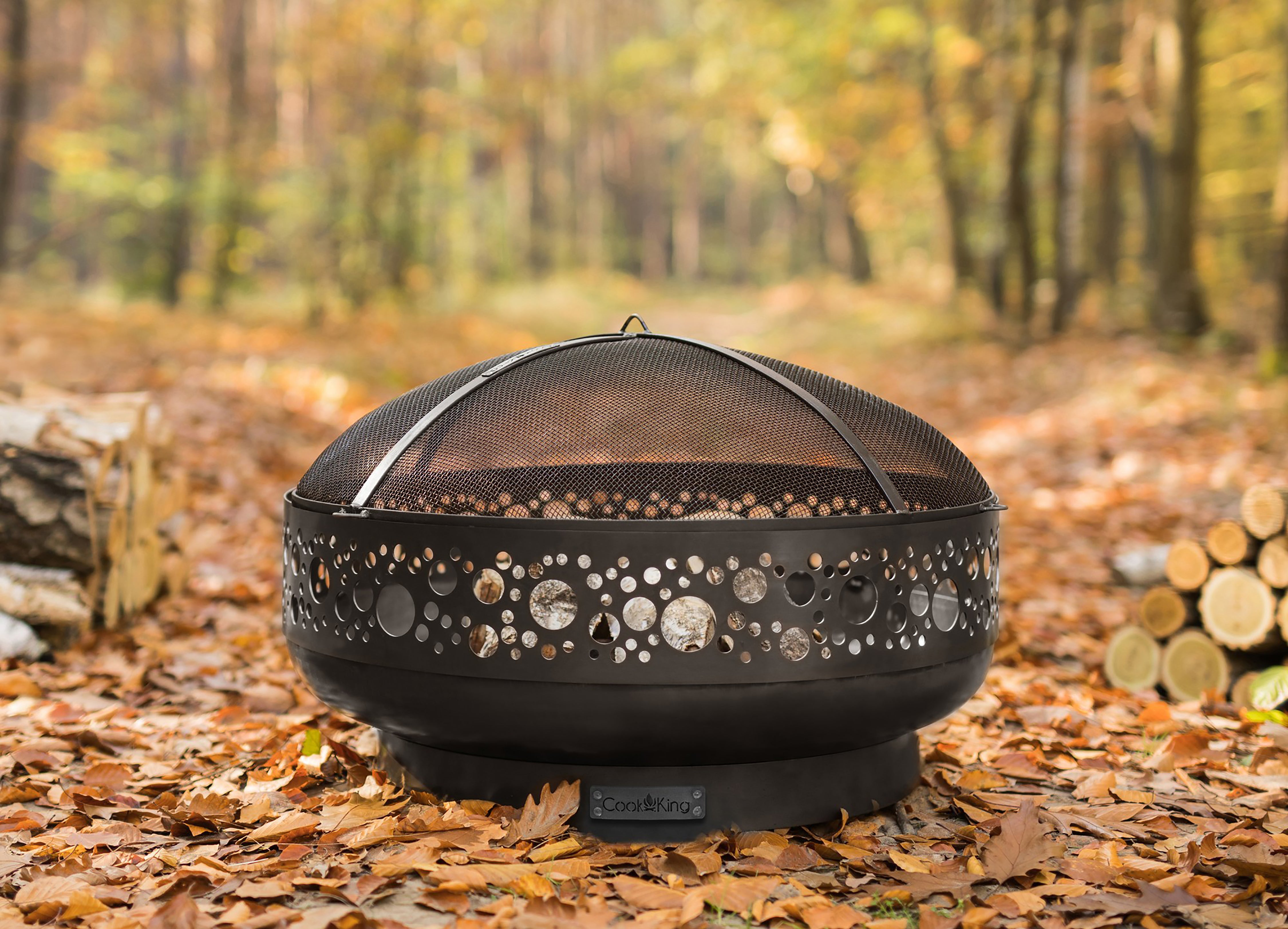 Cook King Boston 80cm Decorative Fire Bowl