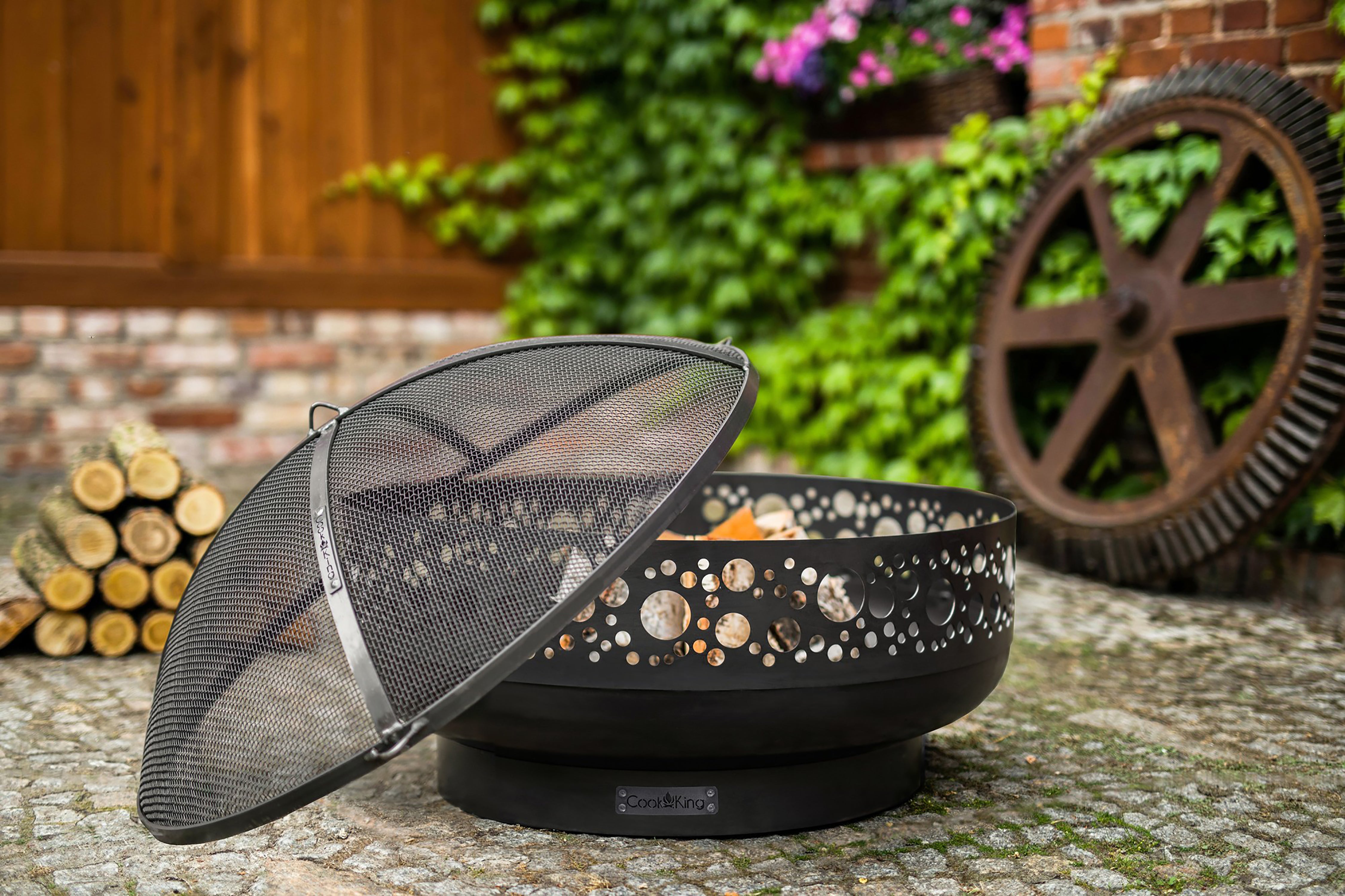 Cook King Boston 80cm Decorative Fire Bowl