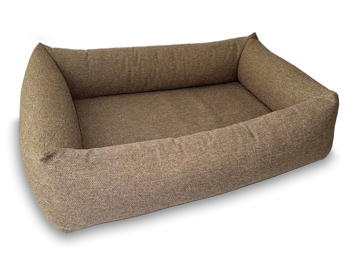 Bolster Rectangular Orthopaedic Dog Bed Available in 3 Sizes - Orkney