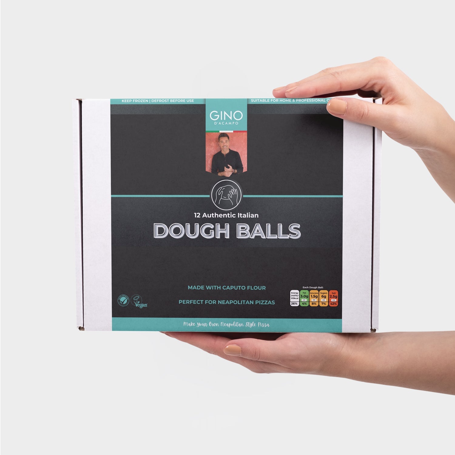 Box of 12 Caputo Neapolitan Doughballs (12 x 250g)