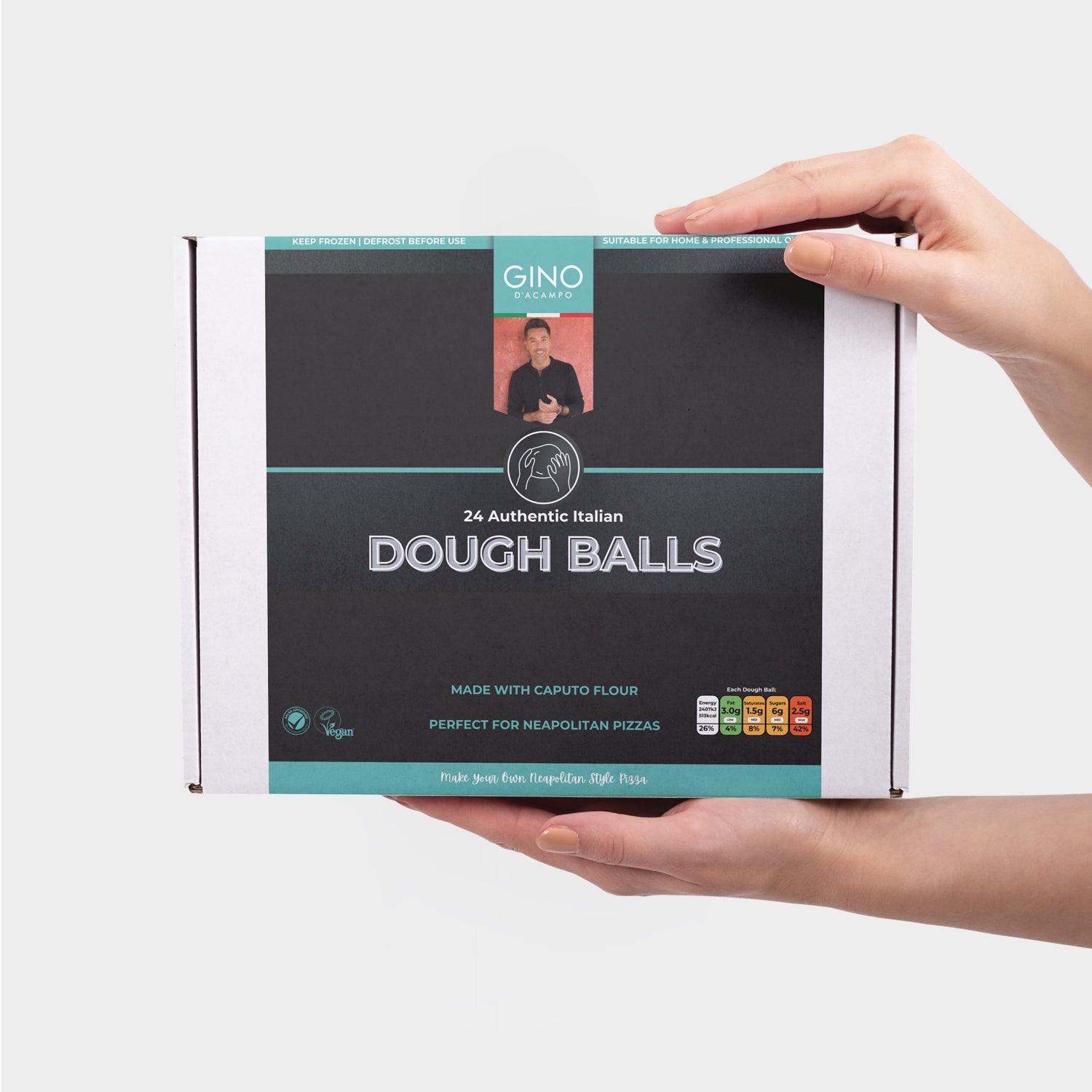 Box of 24 Caputo Neapolitan Doughballs (24 x 250g)