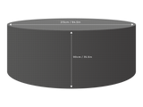 Clearspell Round Garden Furniture Set Cover 215cm Diameter