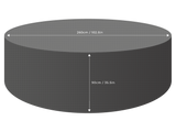 All Sizes ClearSpell Round Cover Fits Sets 215cm to 320cm x 90cm  - Fully Waterproof - 5 Year Guarantee