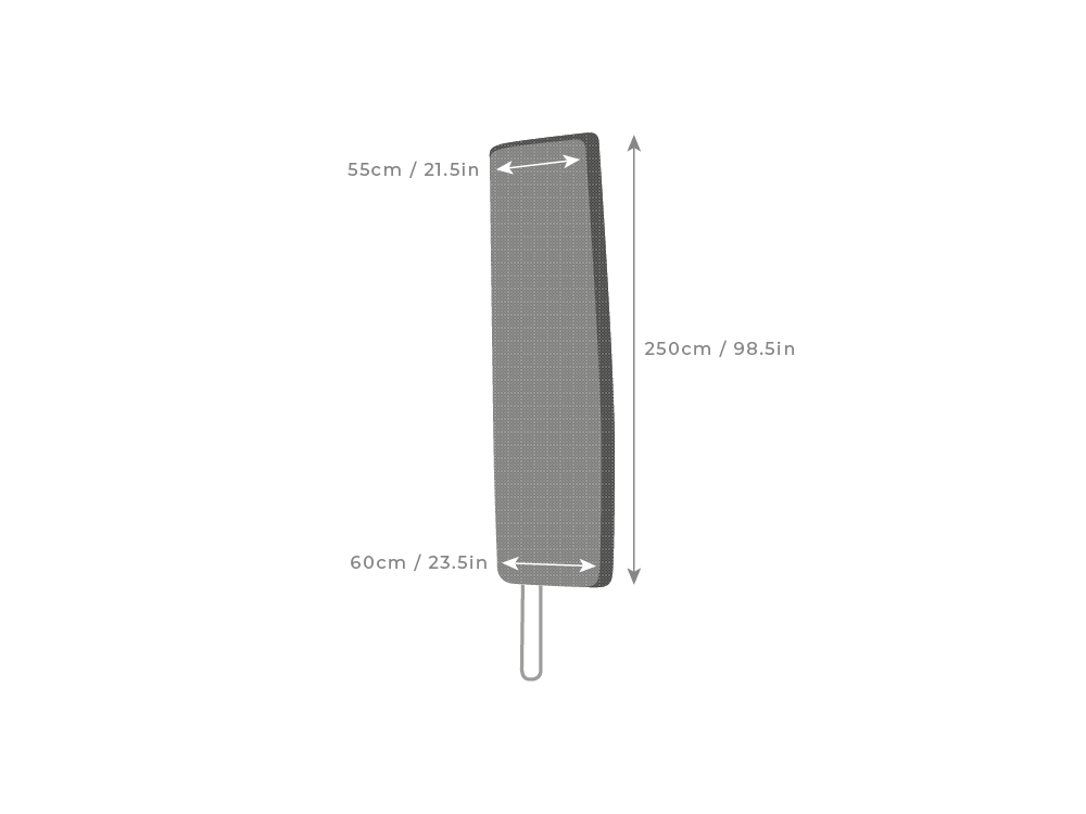 Clearspell Premium Canti-Lever Parasol Cover Large