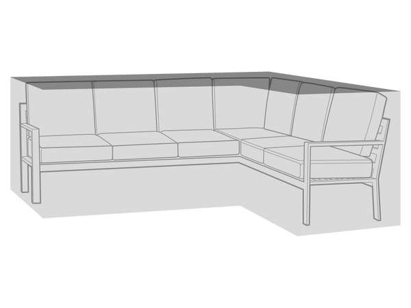 Clearspell Modular L Shaped Corner Furniture Cover 250cm x 195cm
